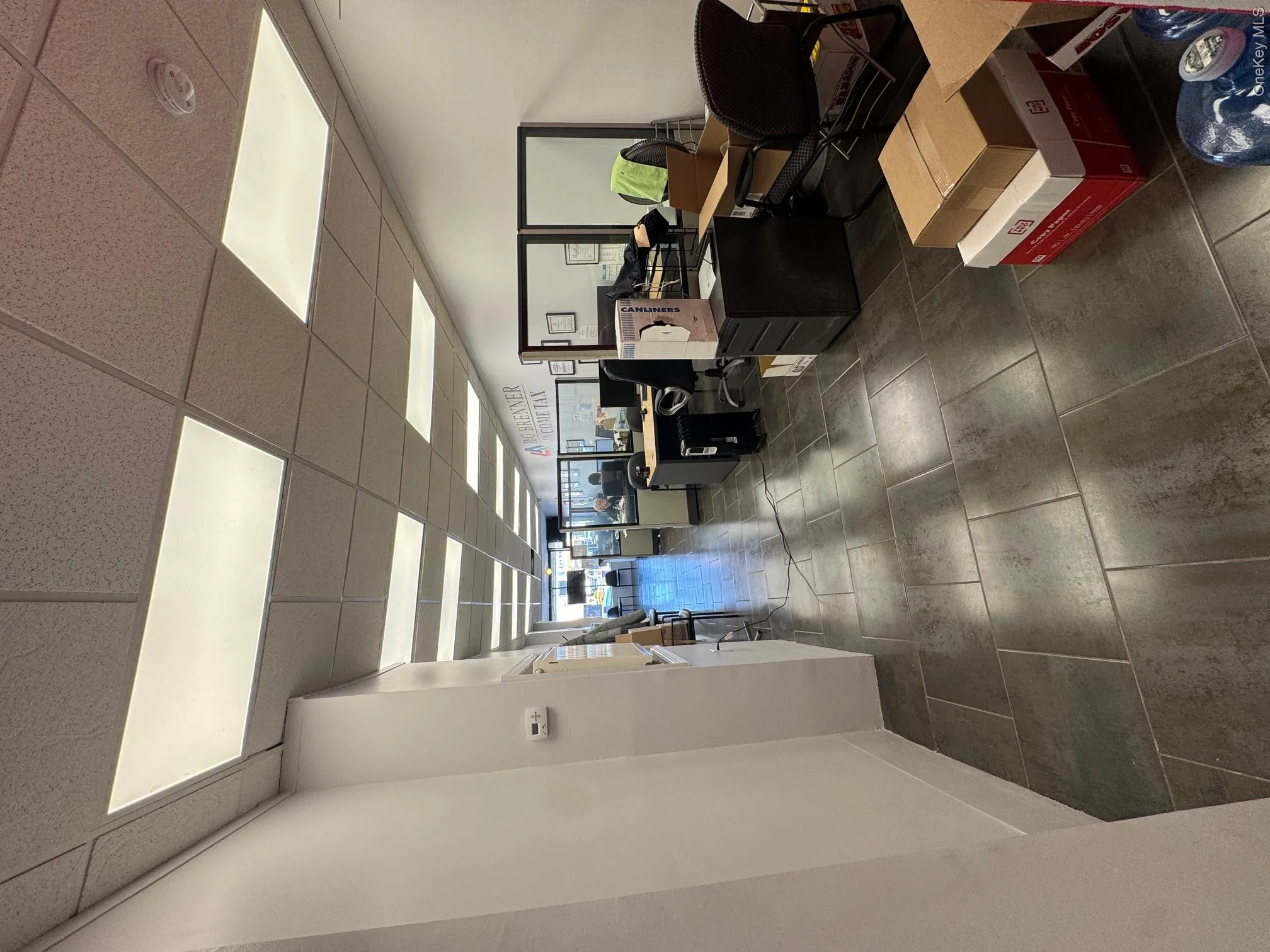 Office featuring a paneled ceiling Office featuring a paneled ceiling