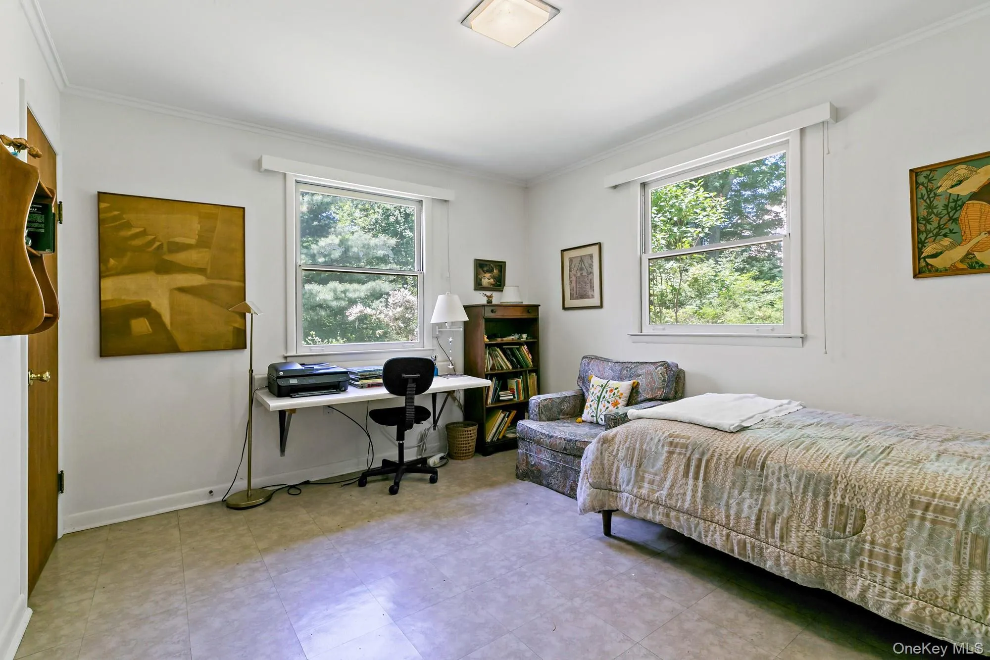 Second bedroom with ensuite half bath. Second bedroom with ensuite half bath.