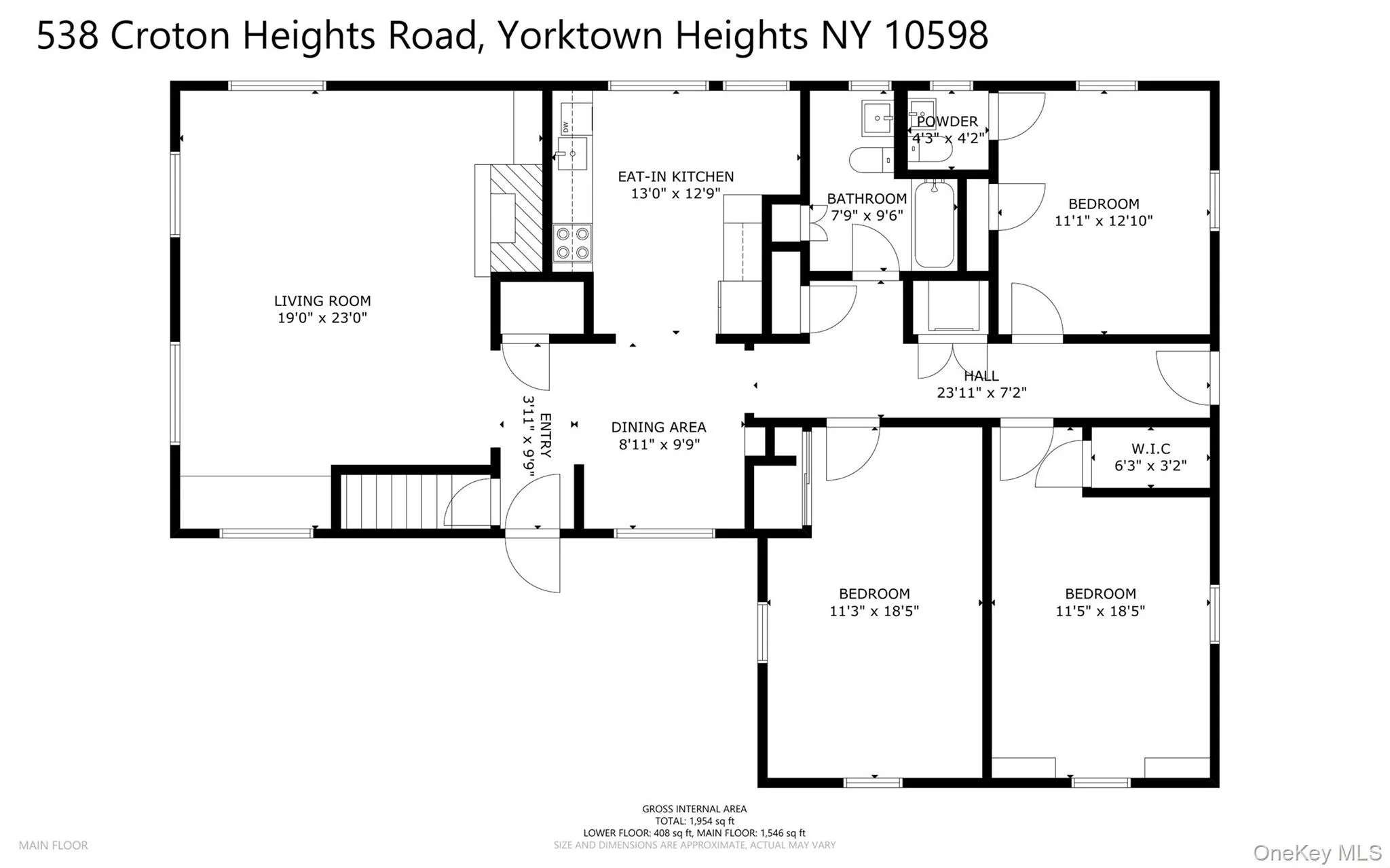 Main level floor plan. Main level floor plan.