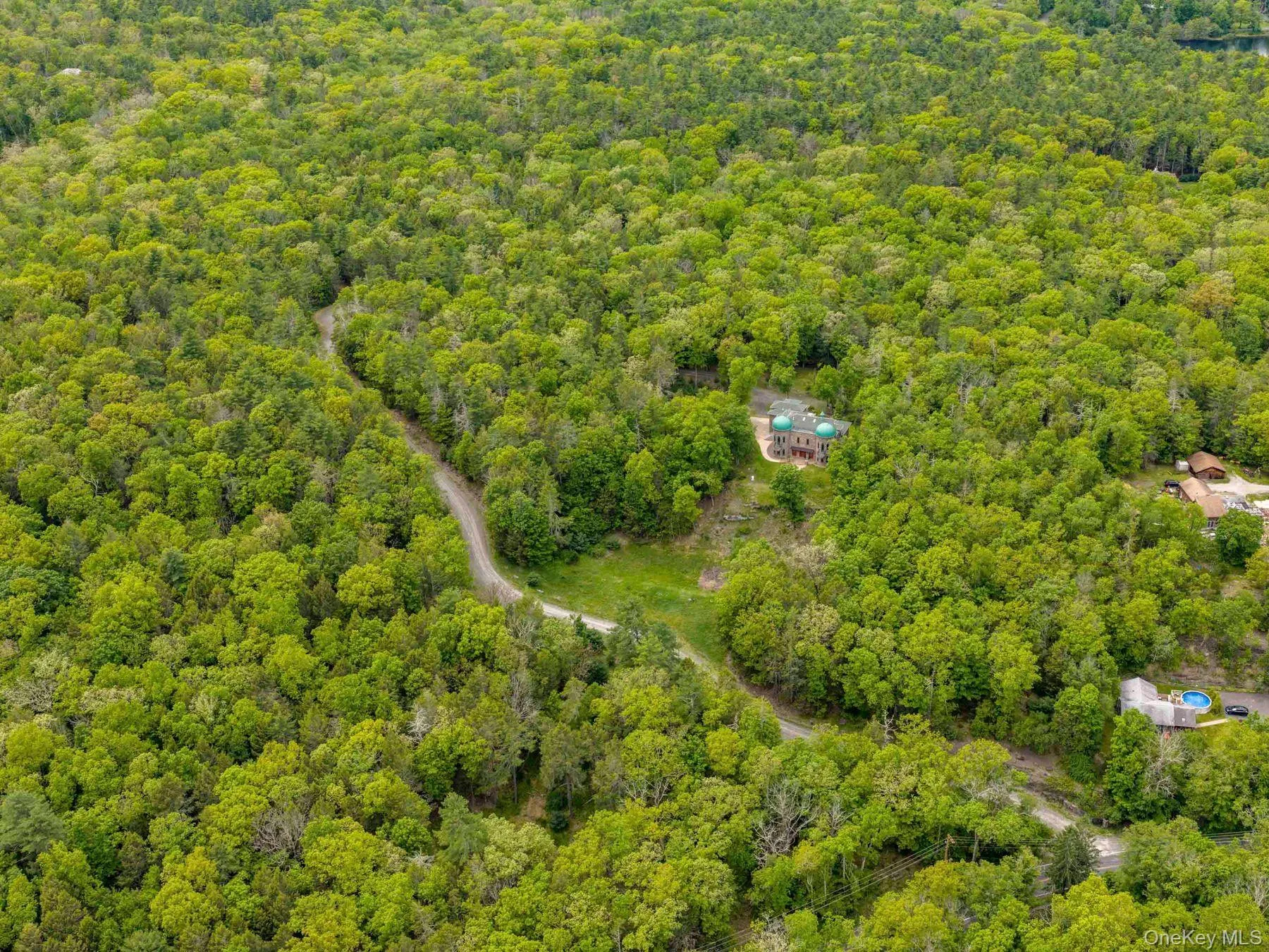 Drone shot of Mamoud Hills Rd Drone shot of Mamoud Hills Rd
