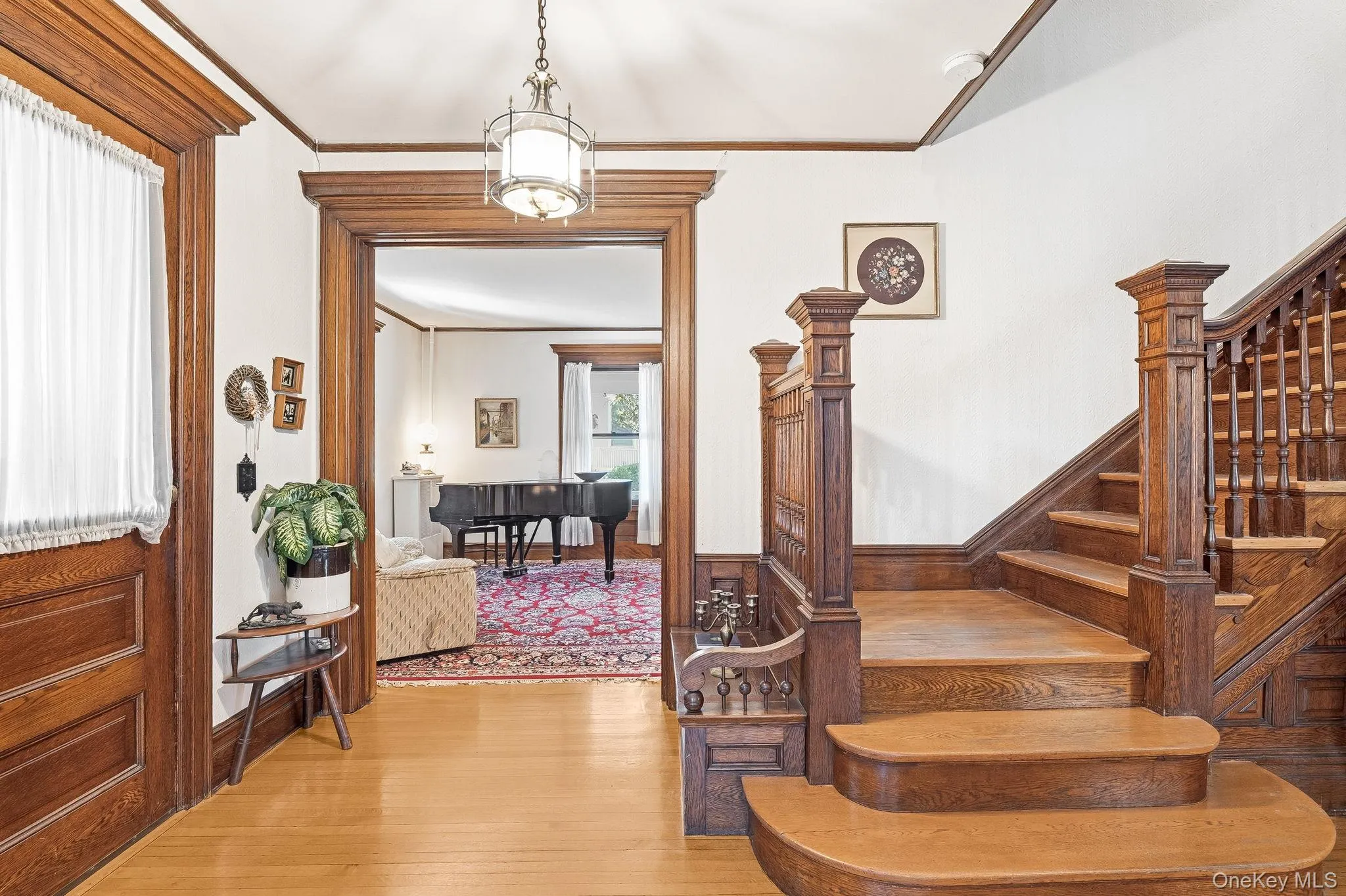 The heart of the home's architectural grandeur. The heart of the home's architectural grandeur.