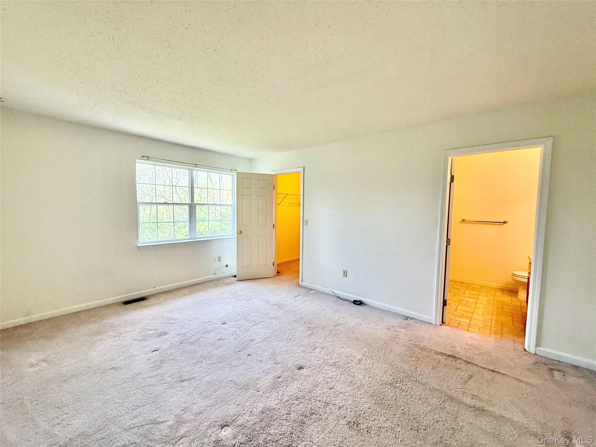 Primary bath and walk-in closet. Primary bath and walk-in closet.