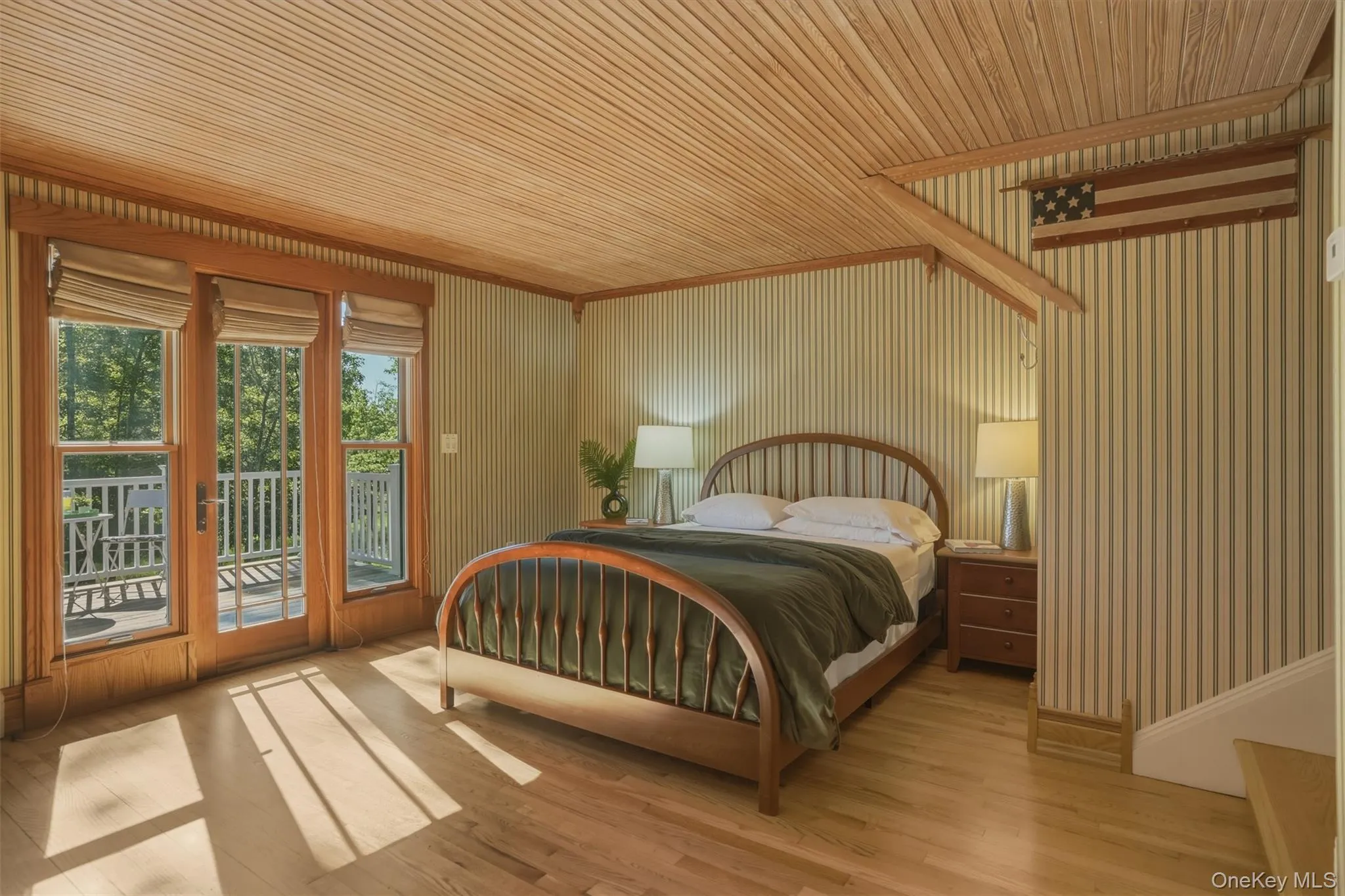 Bedroom 3 featuring glass doors leading to Juliet deck. Bedroom 3 featuring glass doors leading to Juliet deck.