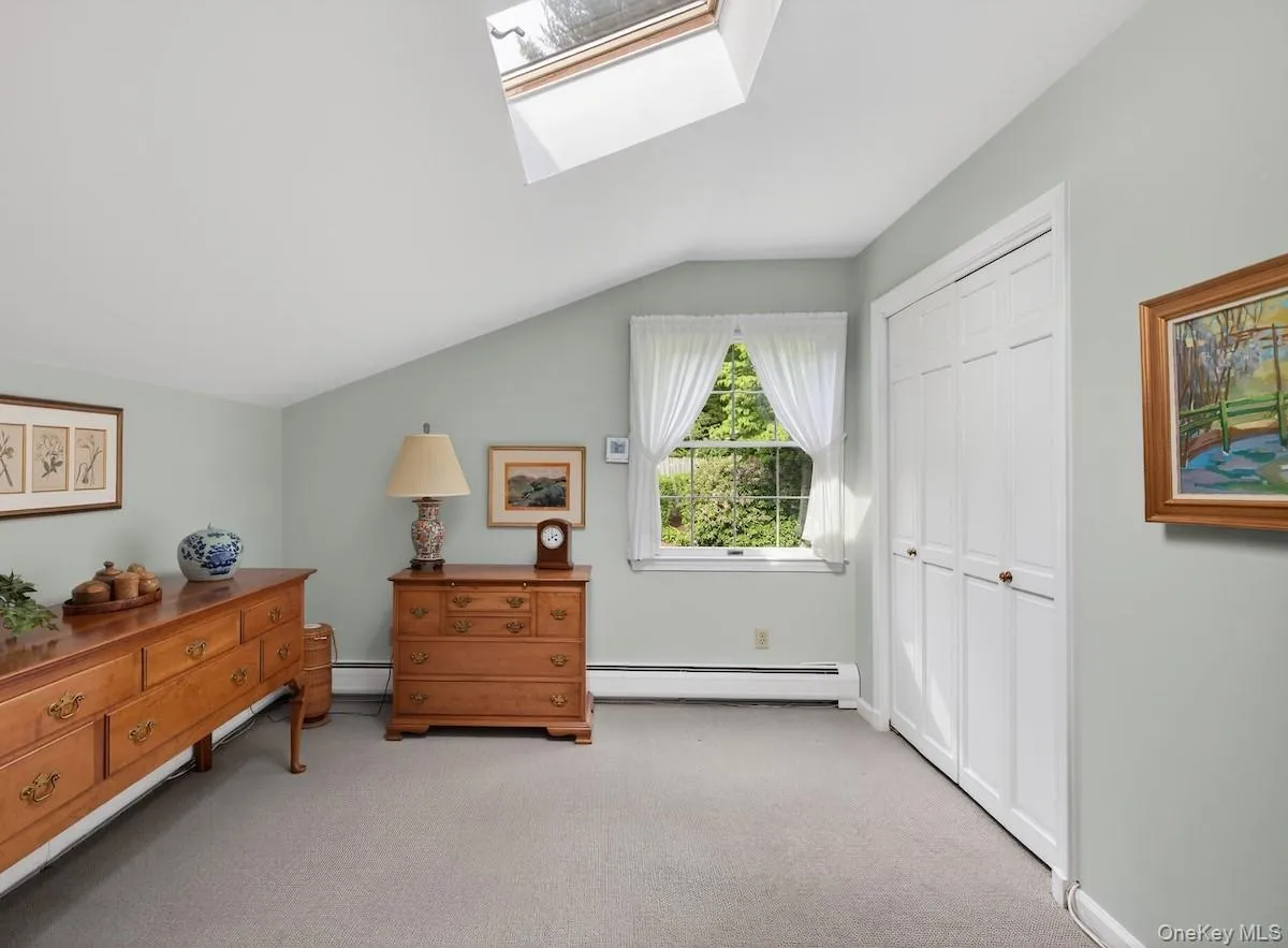Primary suite adjoining study/office with tranquil views of the backyard Primary suite adjoining study/office with tranquil views of the backyard