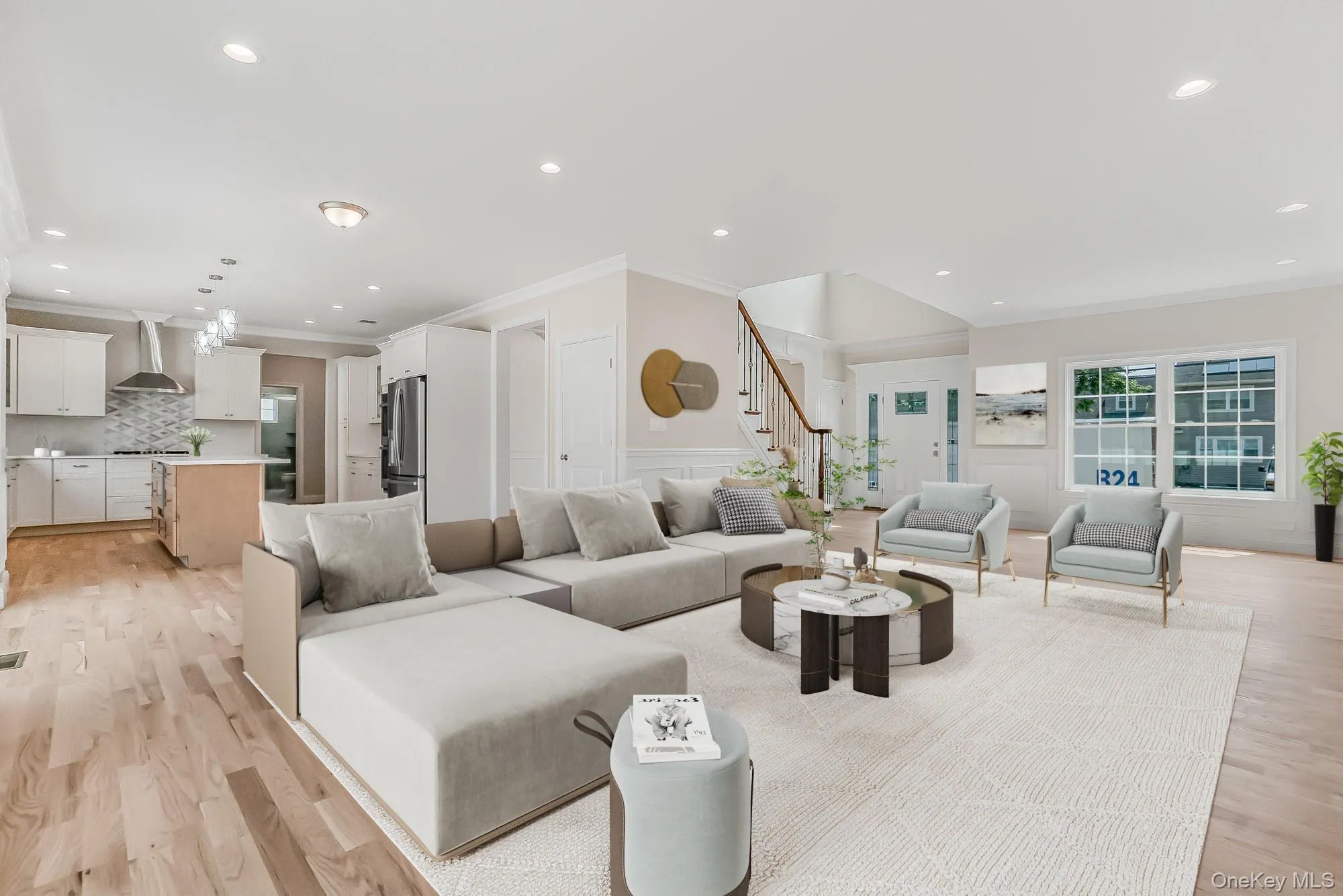 Staged Room allows you to view the home filled with furniture Staged Room allows you to view the home filled with furniture