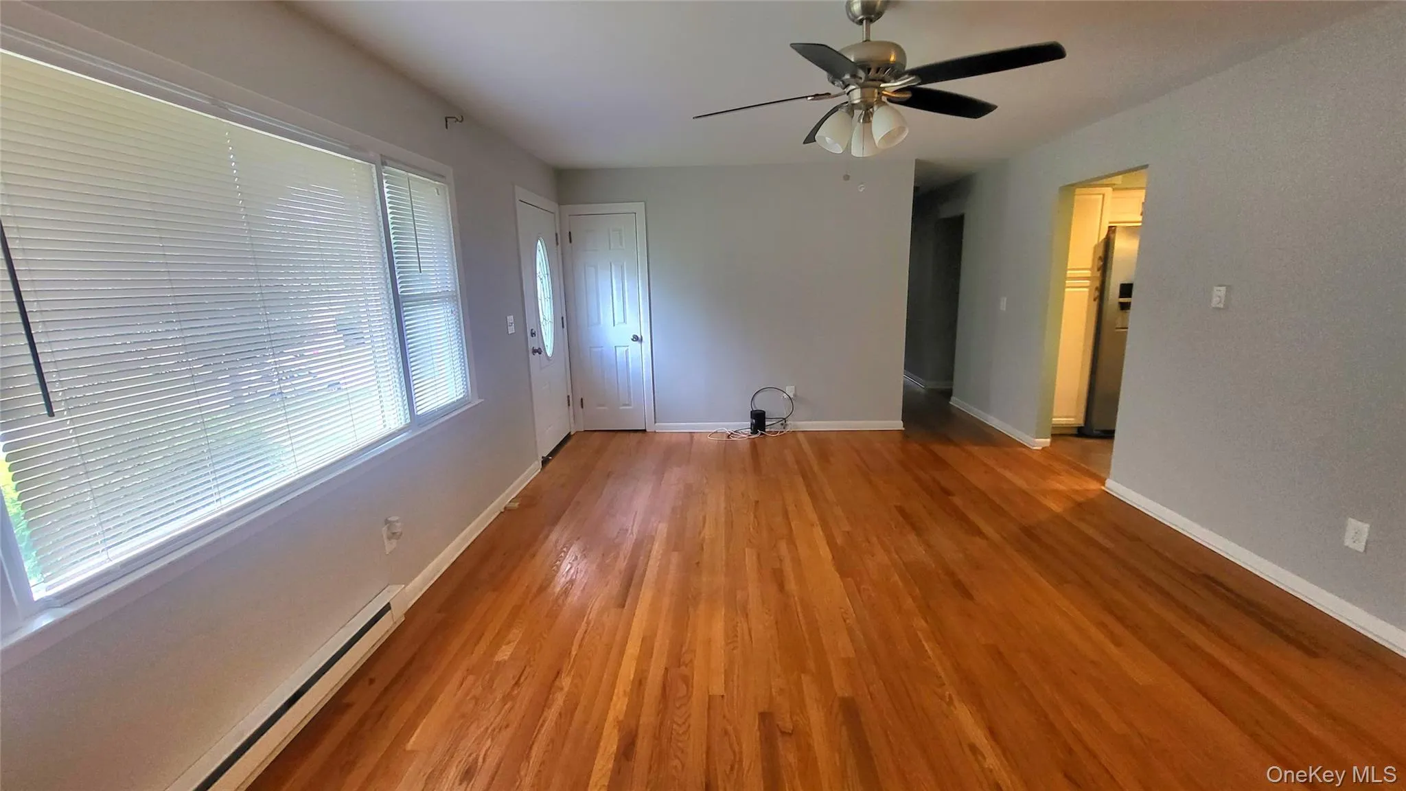 Living room has picture window Living room has picture window