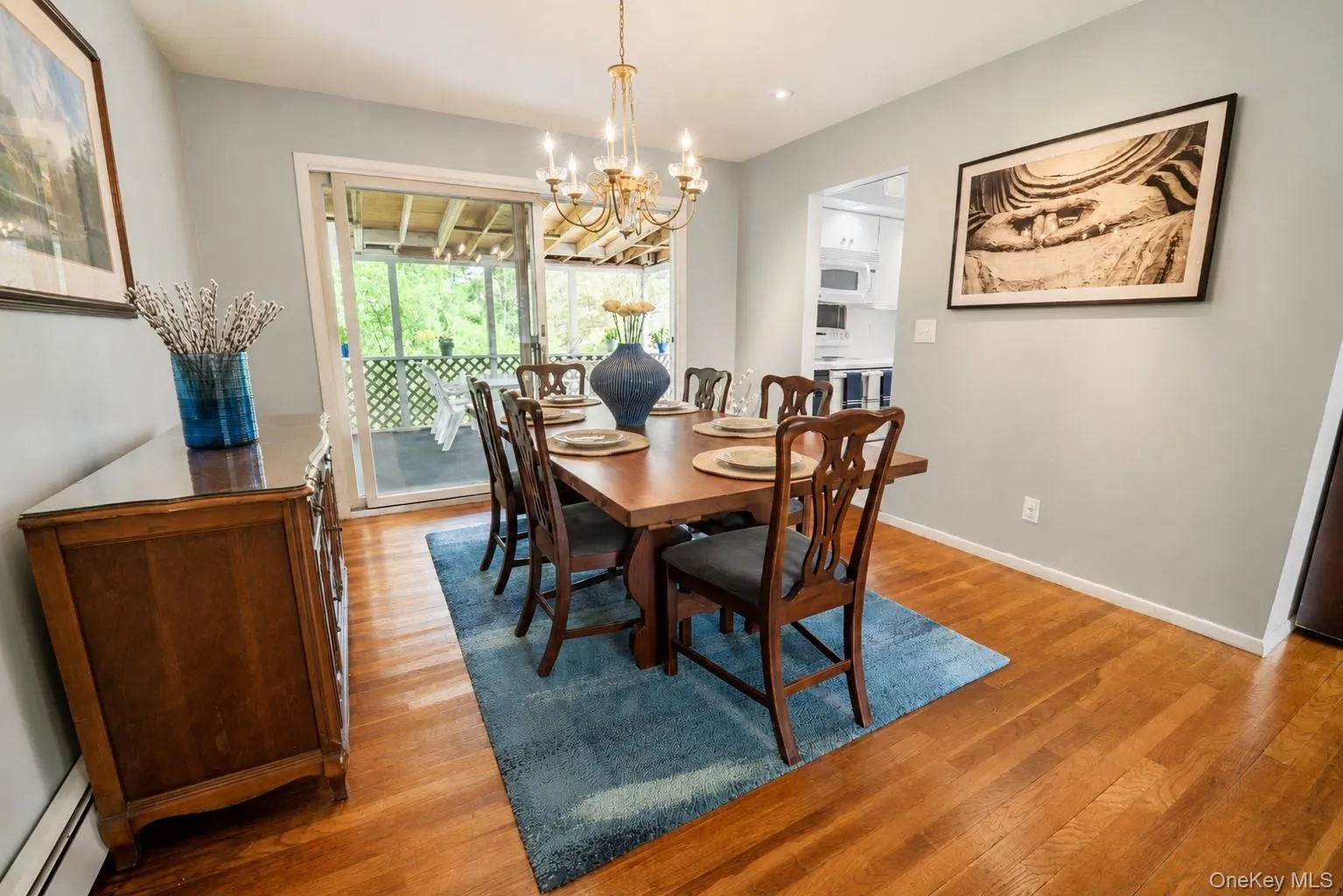 Gather around in the large dining room, where holiday dinners and special occasions turn into cherished lifelong memories. Gather around in the large dining room, where holiday dinners and special occasions turn into cherished lifelong memories.