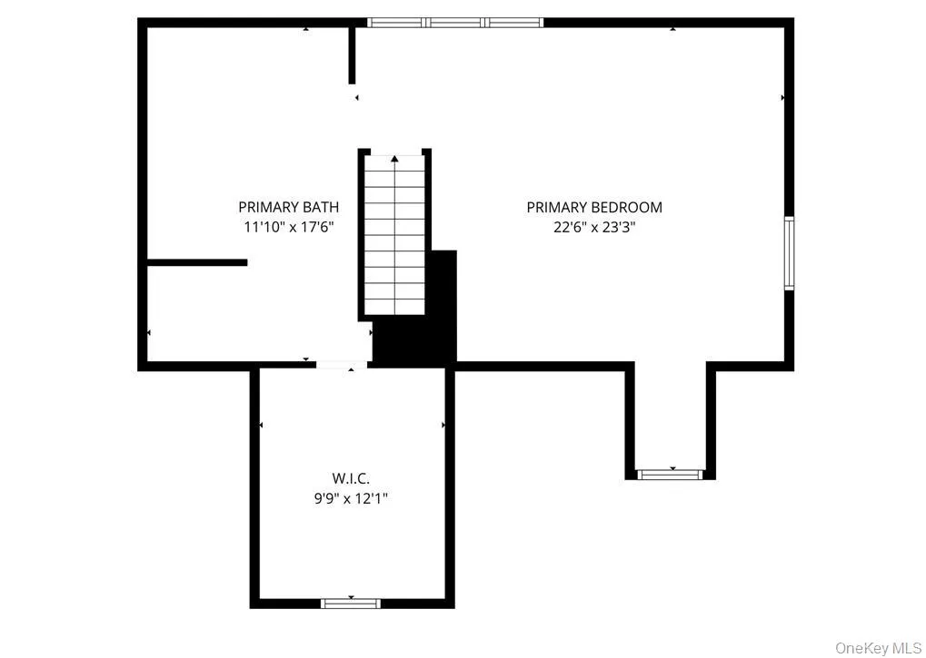 Primary Bedroom & Bathroom with walk in closet Primary Bedroom & Bathroom with walk in closet