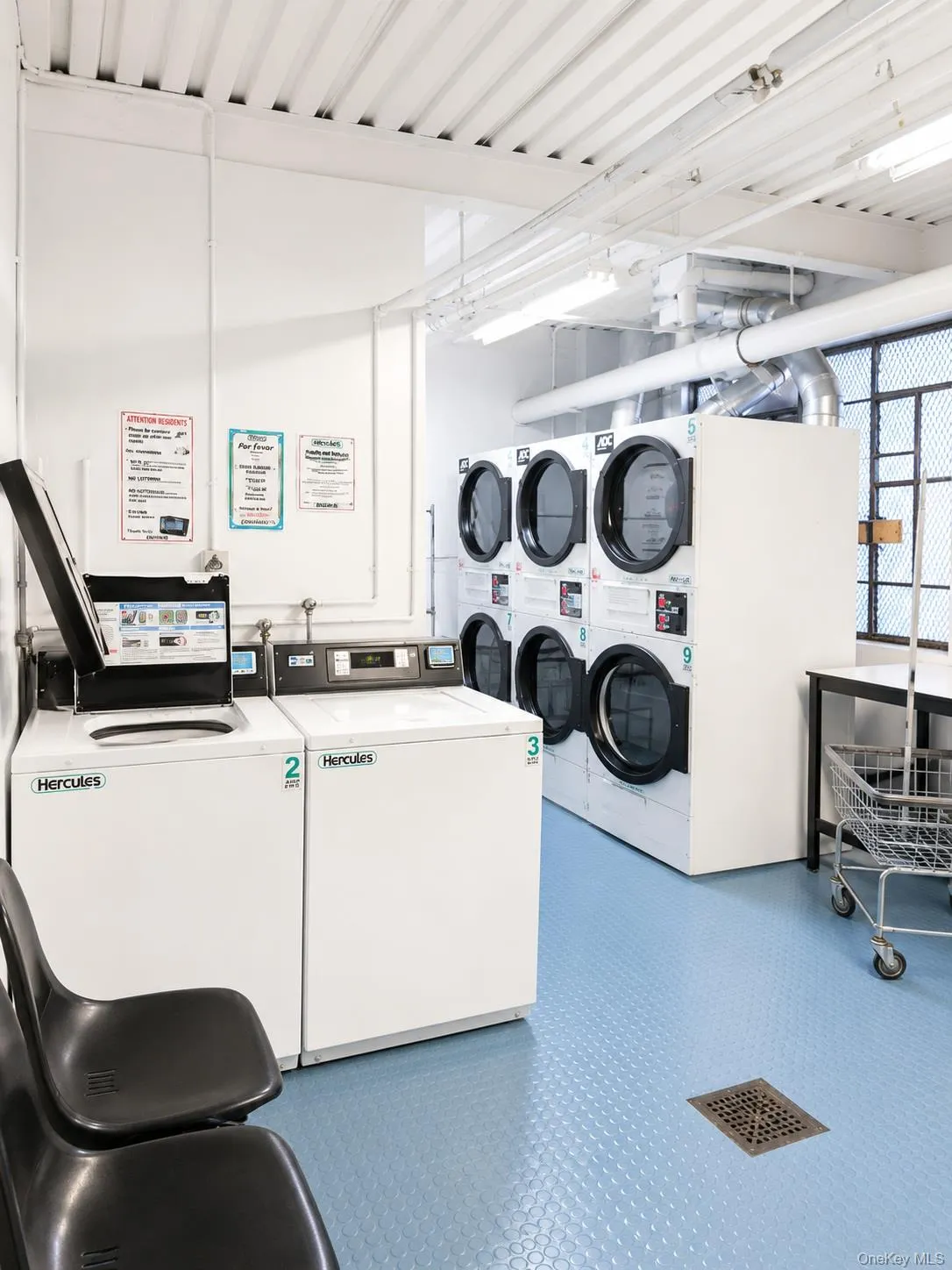 Onsite upgraded laundry system Onsite upgraded laundry system