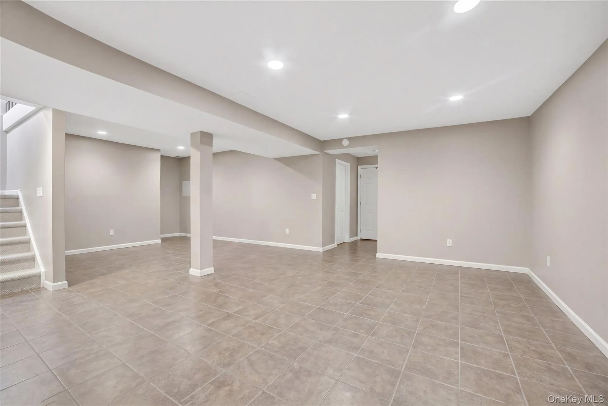 Finished Lower Level Recreational Space Finished Lower Level Recreational Space