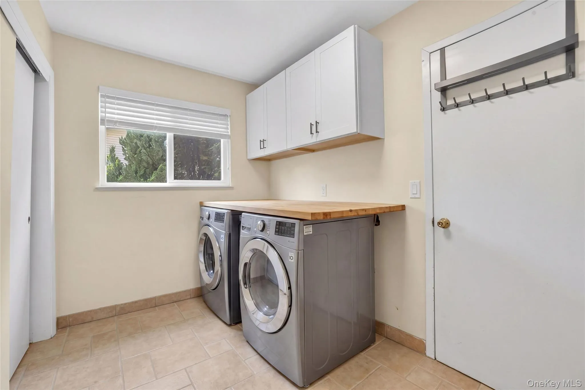 Laundry Room with new Largest size LG Washer and Dryer Laundry Room with new Largest size LG Washer and Dryer
