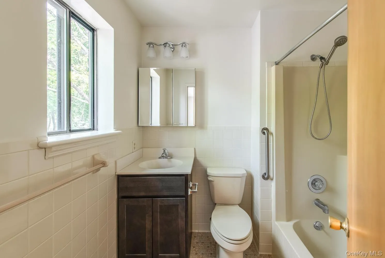 New vanity, new medicine cabinet, new light fixture New vanity, new medicine cabinet, new light fixture