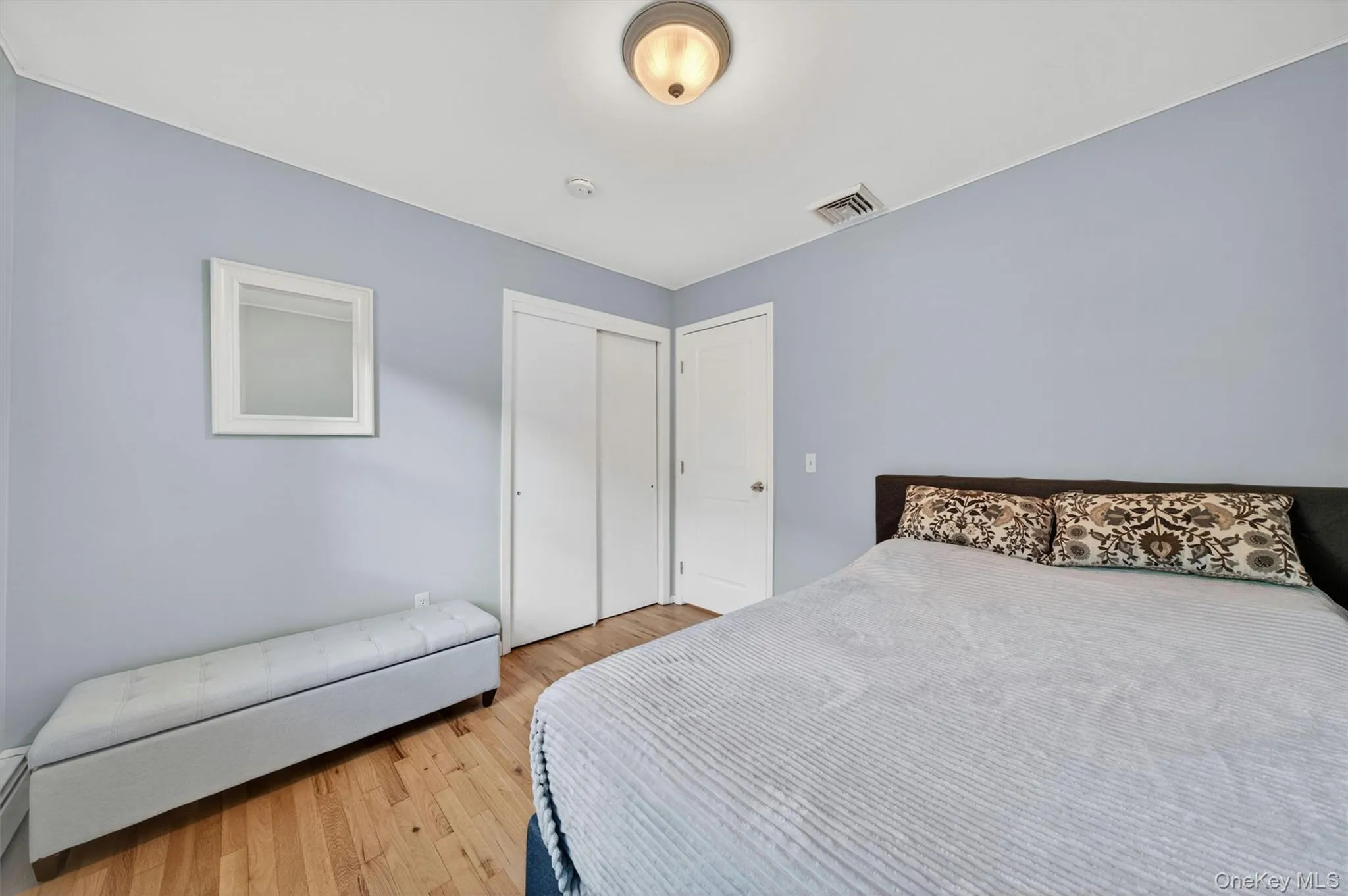 The third bedroom offers a double door closet. The third bedroom offers a double door closet.