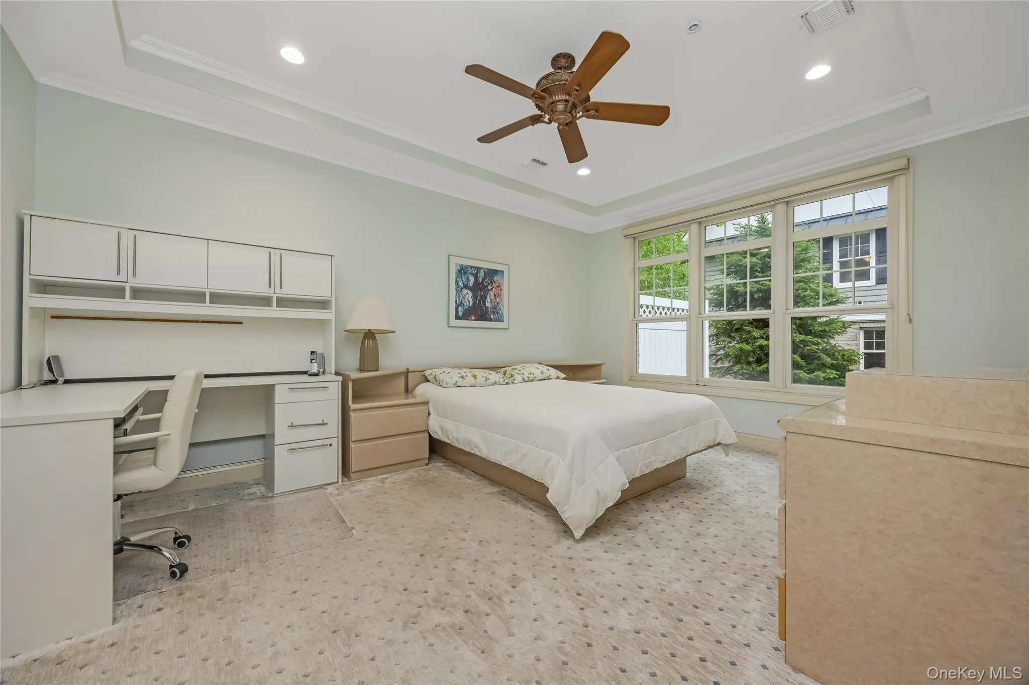 Bright and airy primary bedroom Bright and airy primary bedroom
