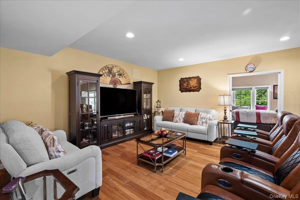 Lower-level family room Lower-level family room