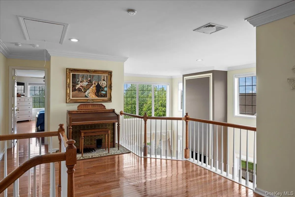 2nd Floor Landing overlooks living room below 2nd Floor Landing overlooks living room below