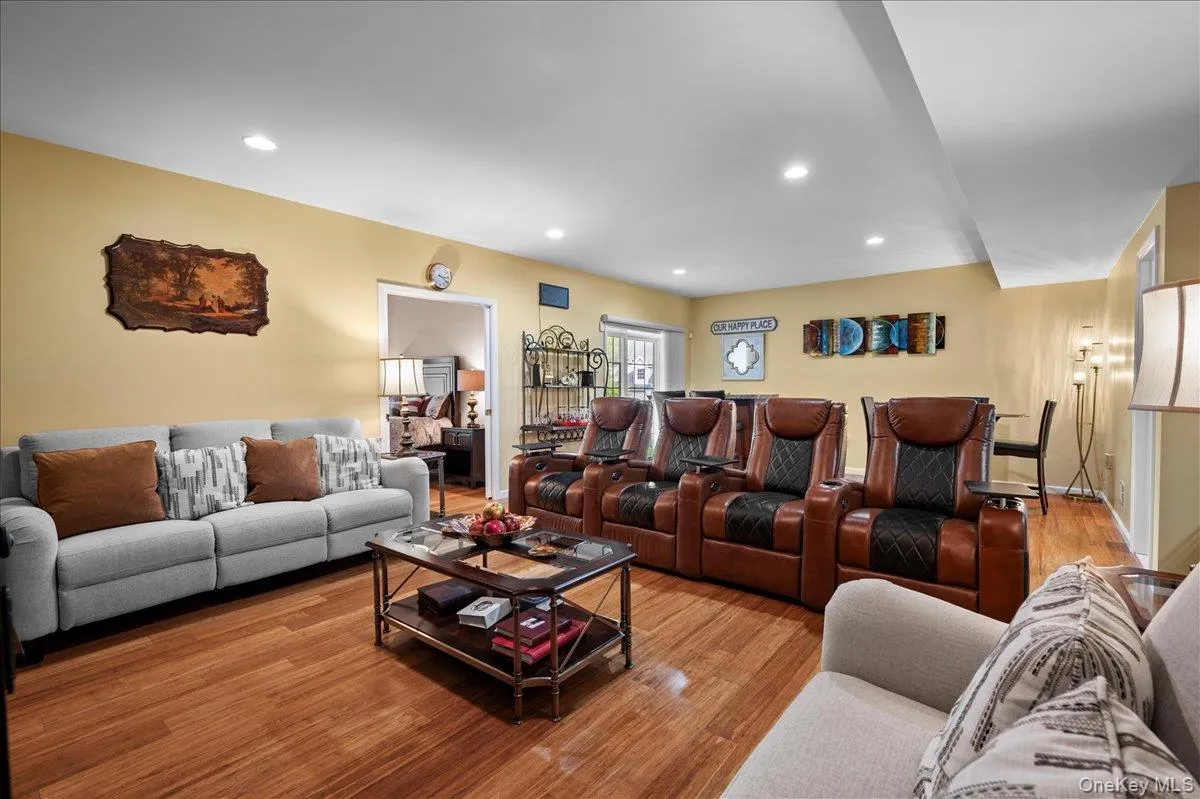 Lower-level family room Lower-level family room