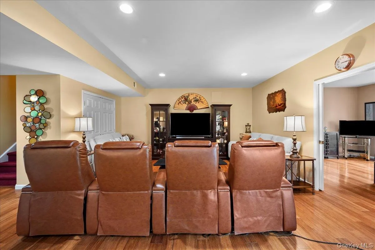 Lower-level family room Lower-level family room