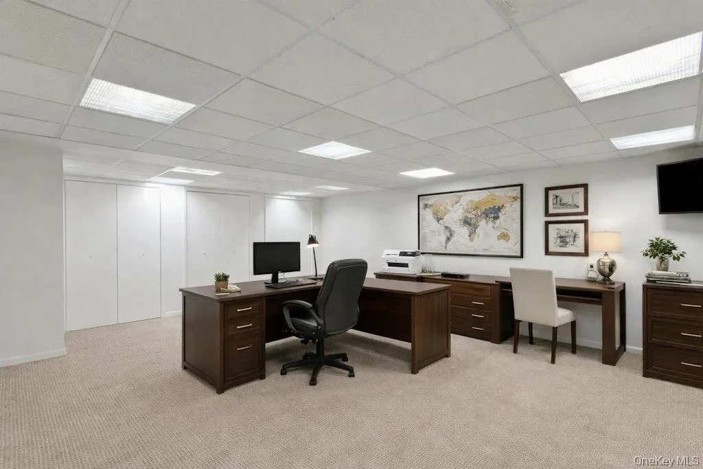 Finished basement virtually staged Finished basement virtually staged