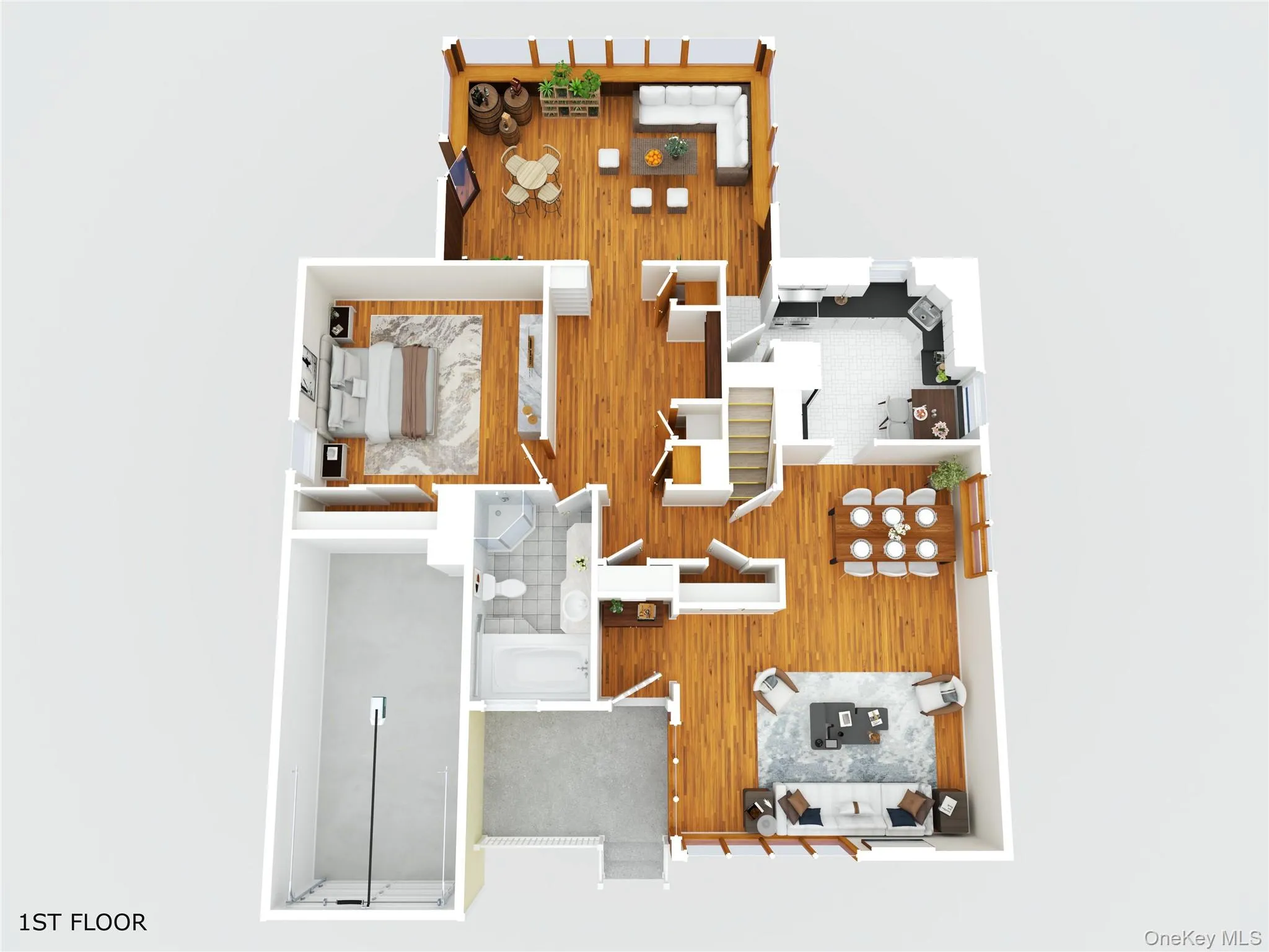 3D layout - first floor 3D layout - first floor