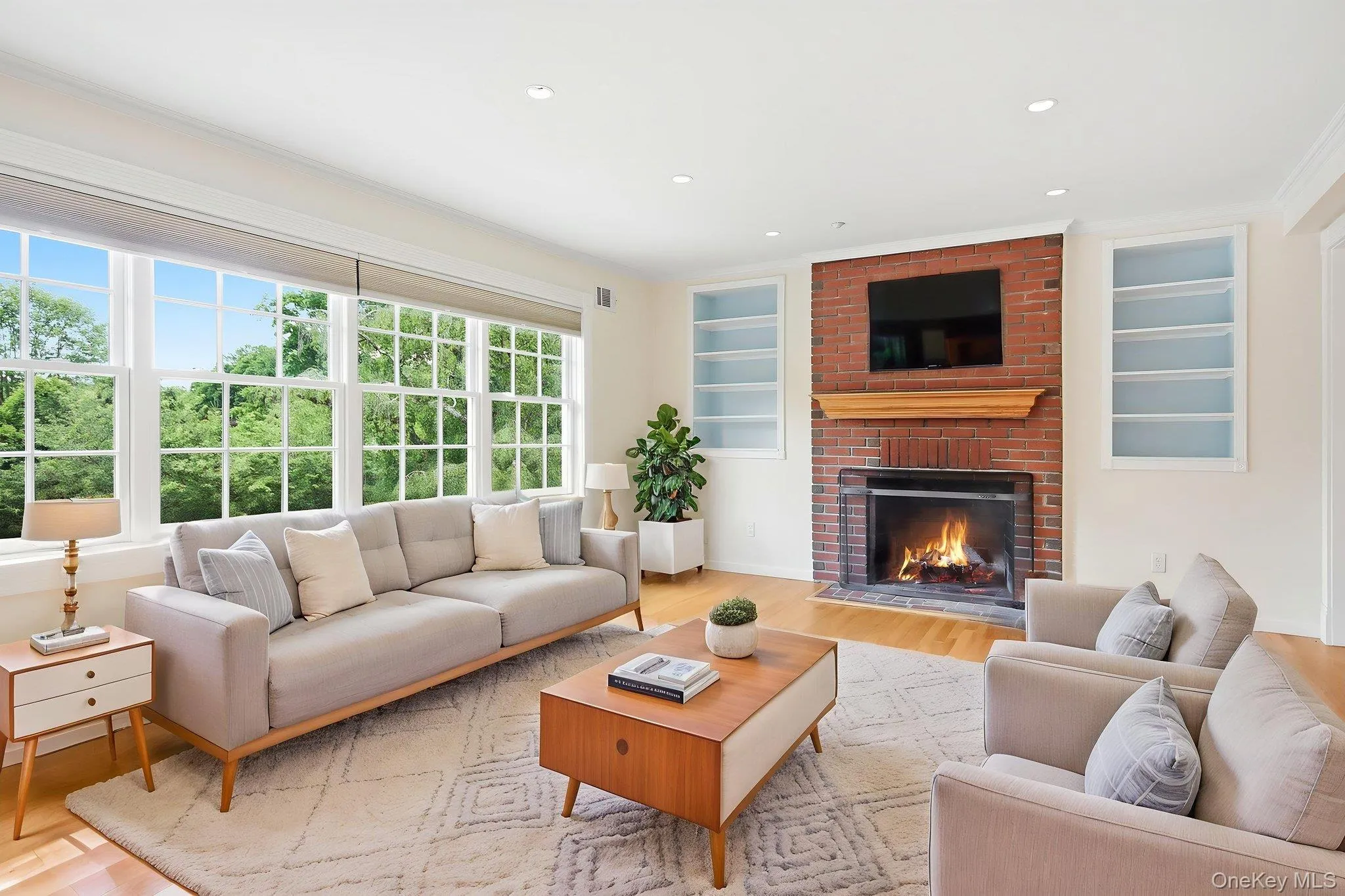 Living Room Virtually Staged Living Room Virtually Staged