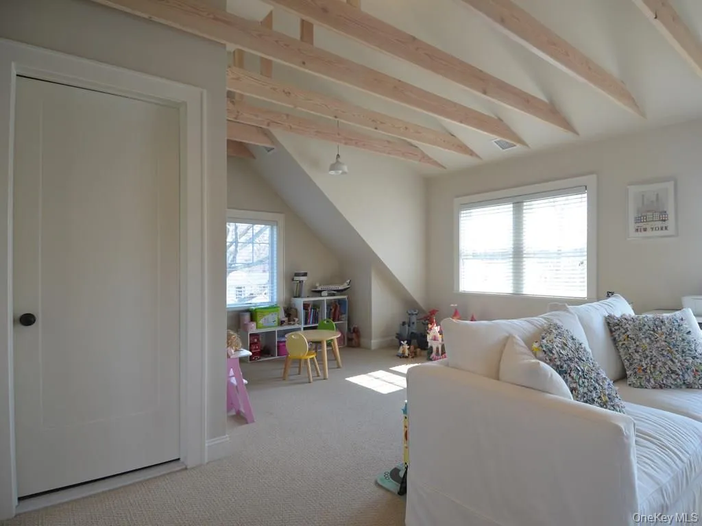 Alternate view of third floor, door on left is the bath. Alternate view of third floor, door on left is the bath.