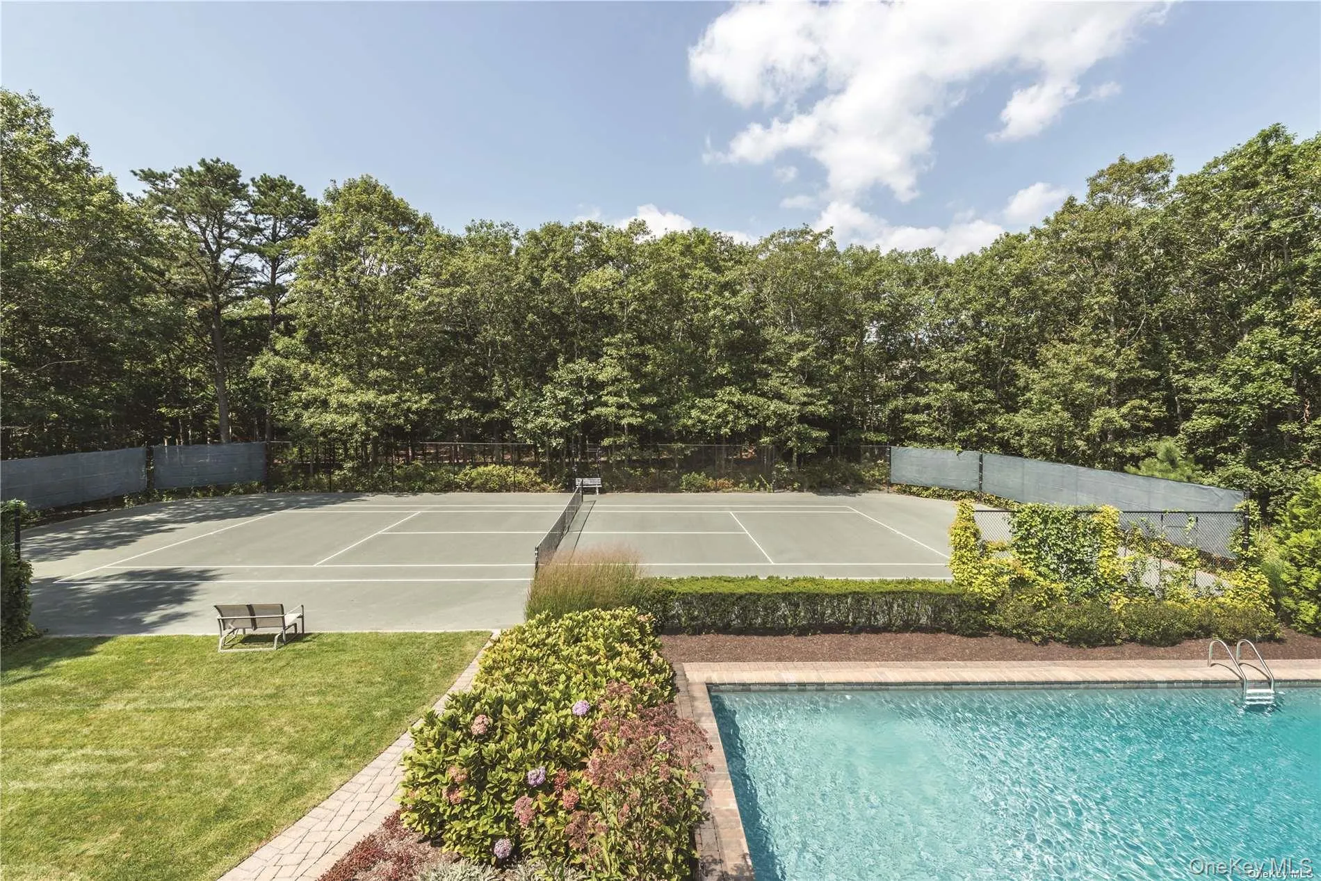 Pool and Tennis Pool and Tennis