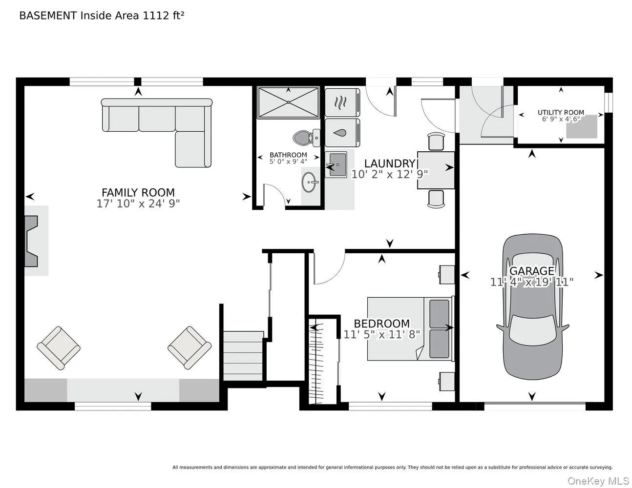 Downstairs floor plan Downstairs floor plan