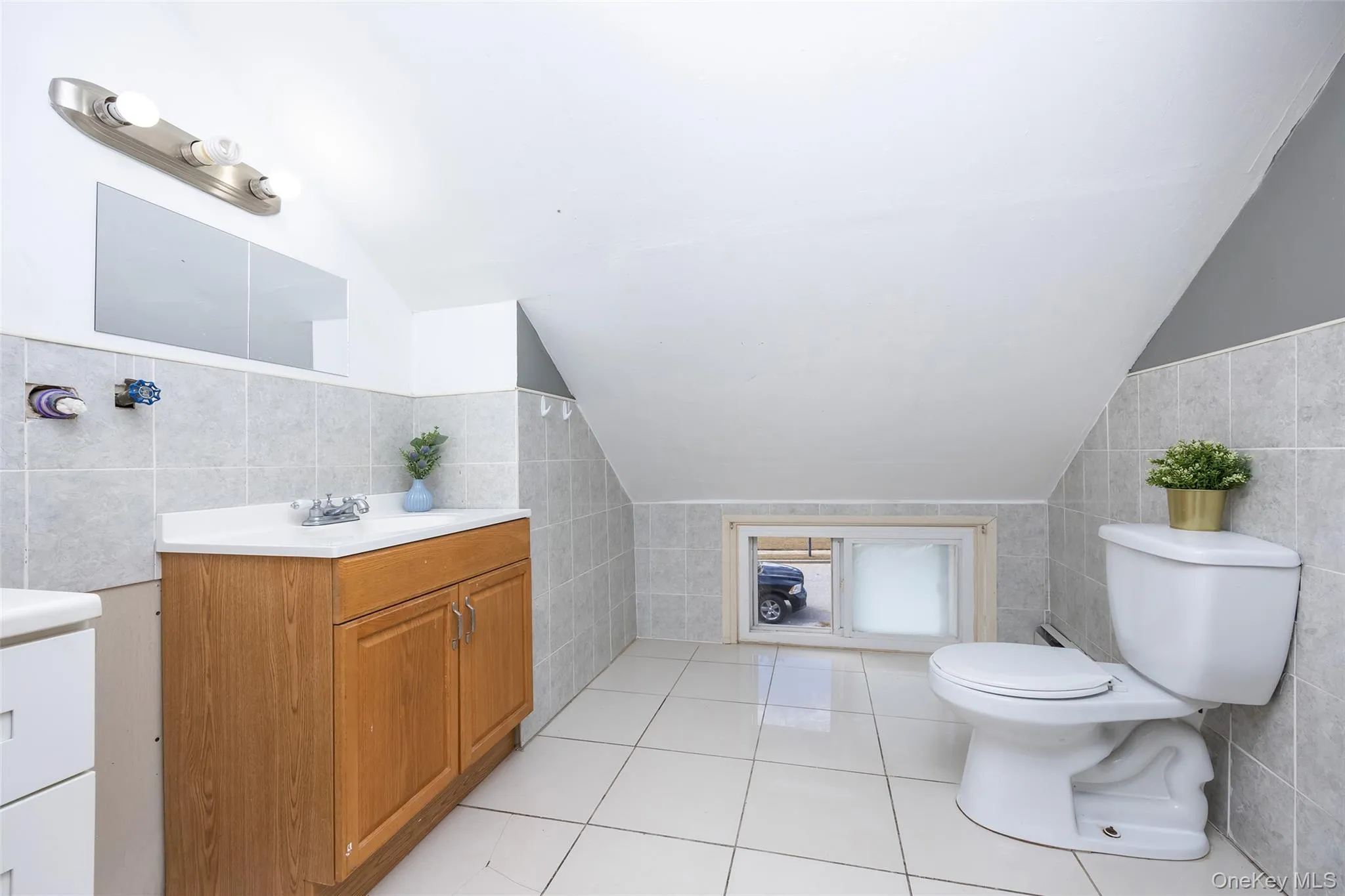 This bathroom will be redone. This bathroom will be redone.