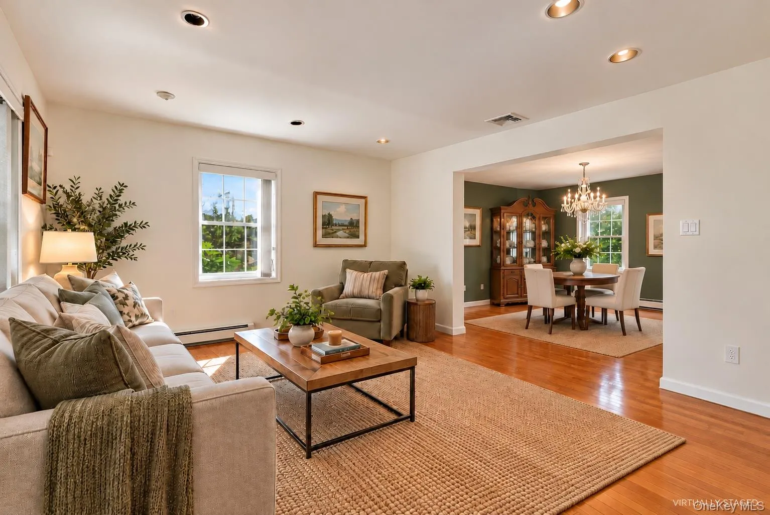 We've virtually imagined the space with a little bit of color and some new furnishings. How would you make this space your own? We've virtually imagined the space with a little bit of color and some new furnishings. How would you make this space your own?