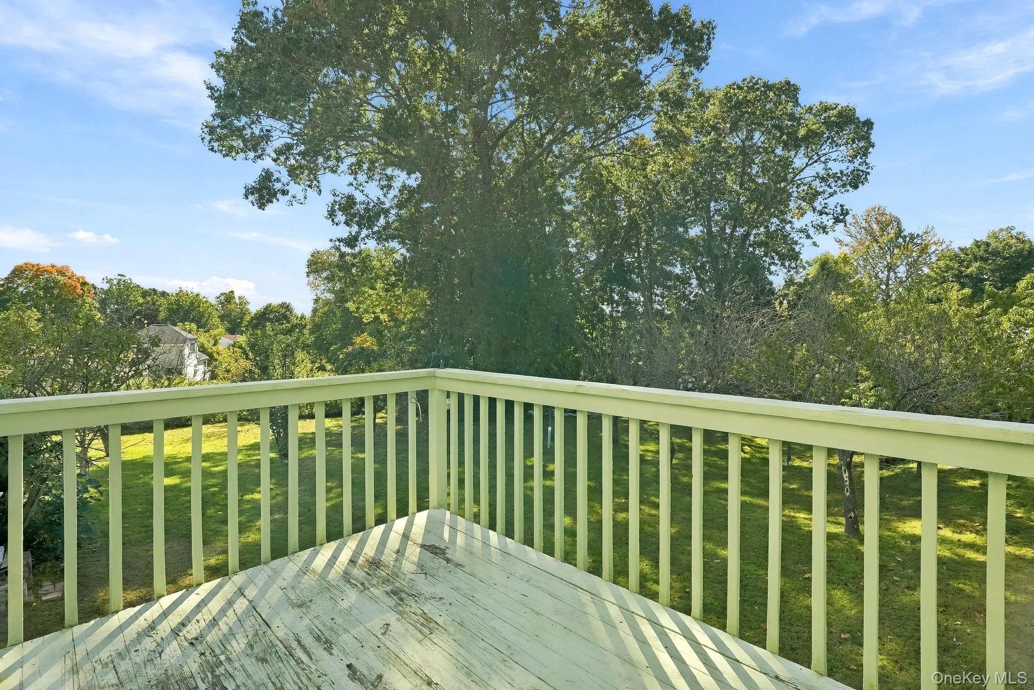Located off the eat-in kitchen is a deck with plenty of room for a table and BBQ. Located off the eat-in kitchen is a deck with plenty of room for a table and BBQ.