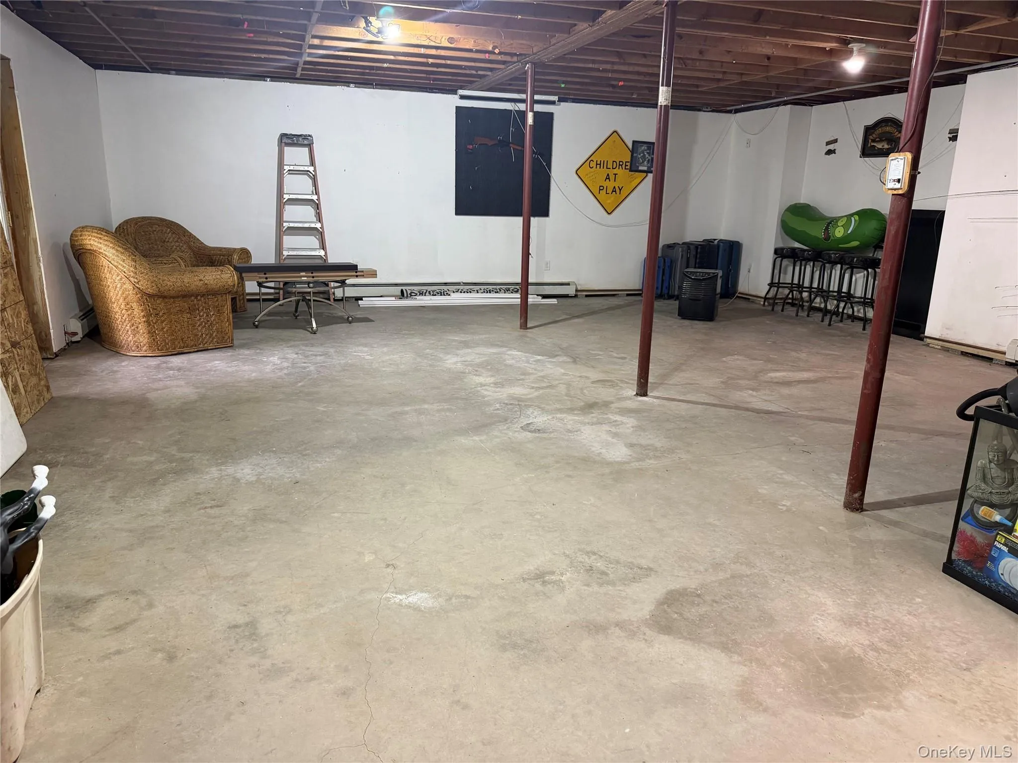 Huge walk out basement Huge walk out basement