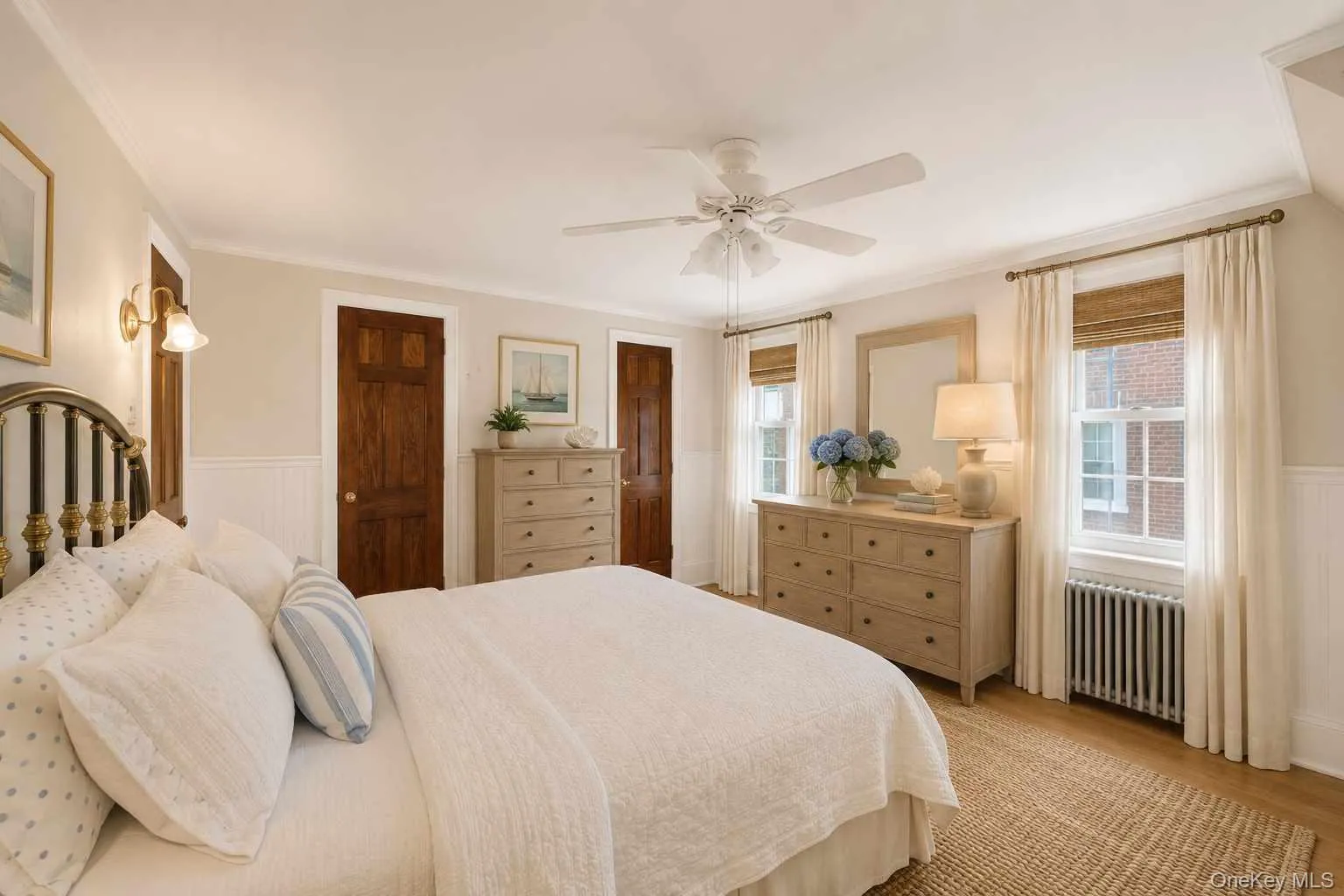Primary bedroom virtually staged Primary bedroom virtually staged