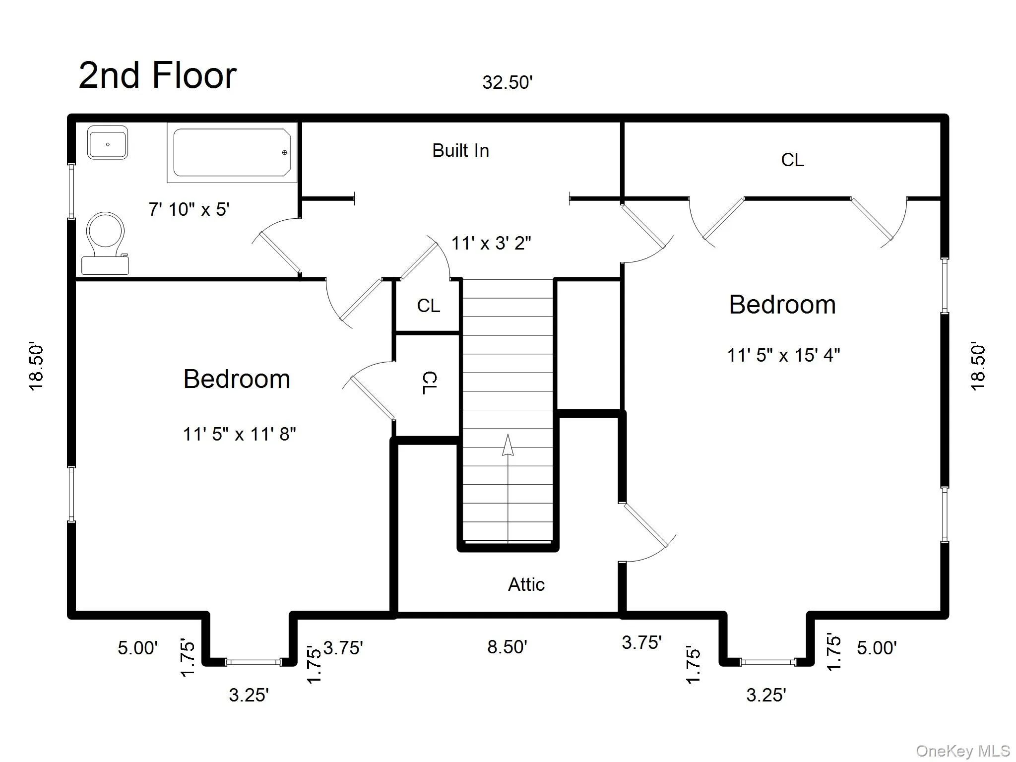 Second floor sketch Second floor sketch