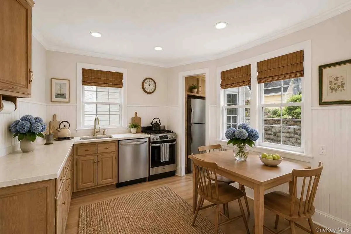 Kitchen virtually staged Kitchen virtually staged