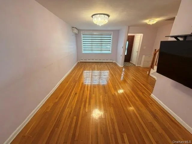 Hardwood flooring throughout the main living area Hardwood flooring throughout the main living area