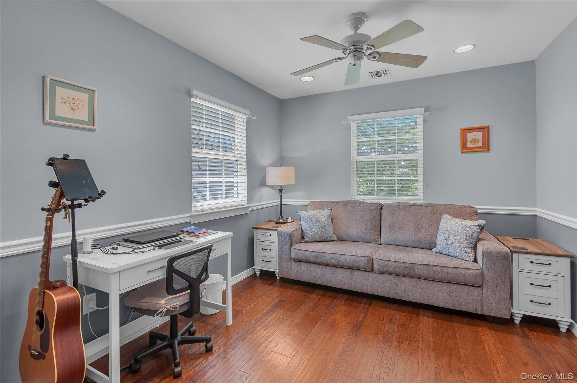 Second Bedroom/Office. Double Closet. Wood Floors. Second Bedroom/Office. Double Closet. Wood Floors.