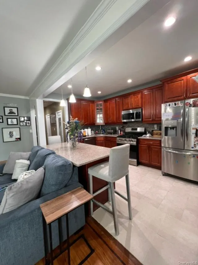 Kitchen, Island, Recess lighting,Appliances View Kitchen, Island, Recess lighting,Appliances View