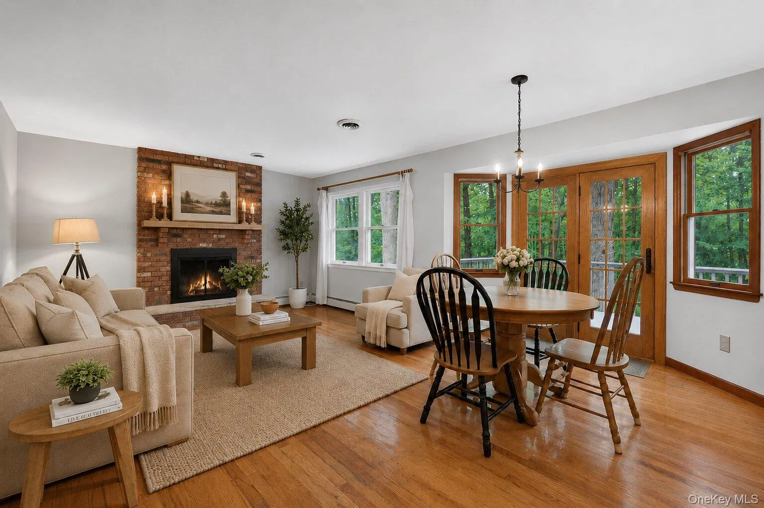 Virtually staged. Bright and inviting living room with a comfortable layout, large windows, and seamless flow into the main living spaces. Virtually staged. Bright and inviting living room with a comfortable layout, large windows, and seamless flow into the main living spaces.