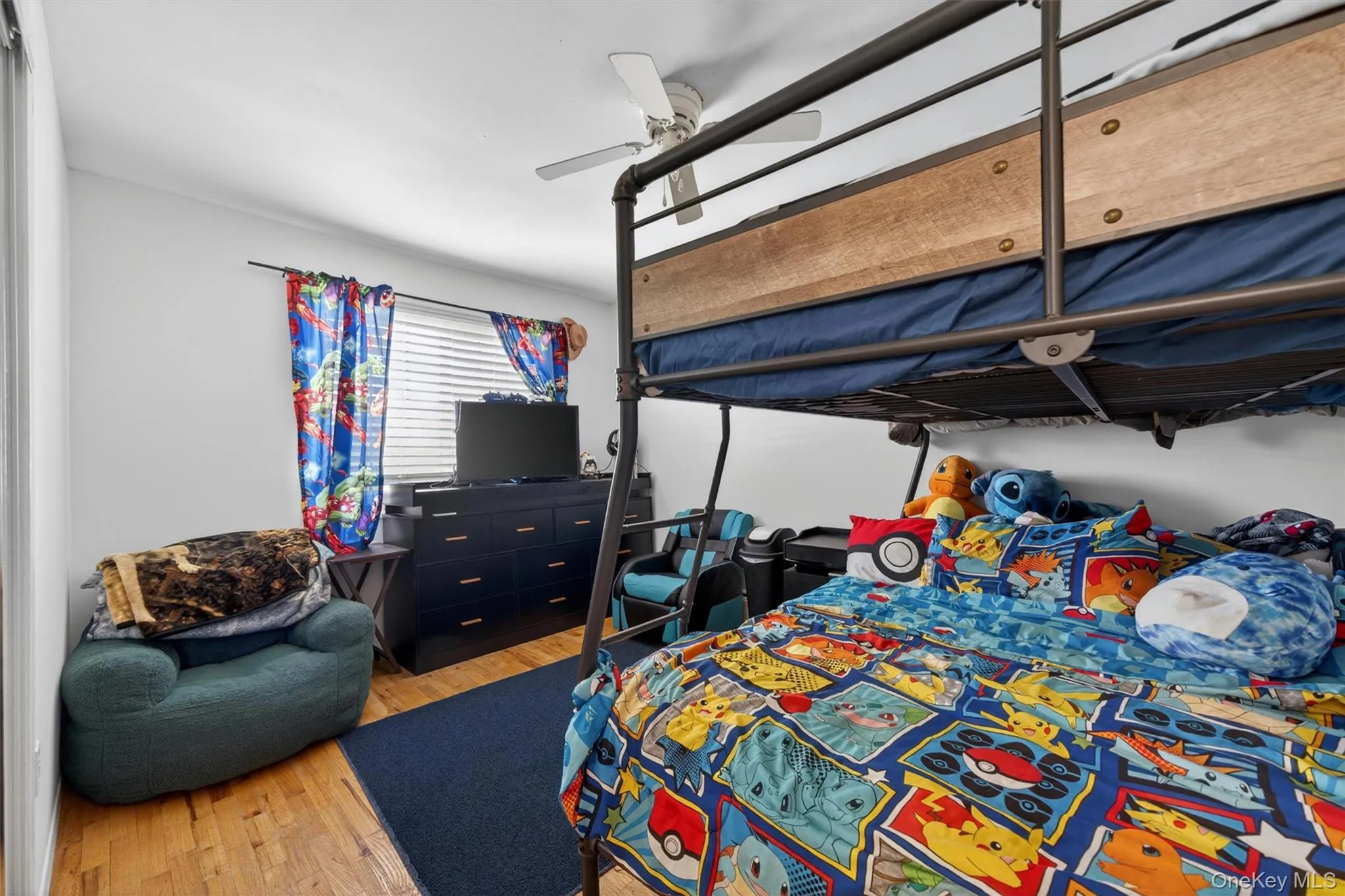 Bedroom 2 - Hardwood Flooring and closet. Bedroom 2 - Hardwood Flooring and closet.