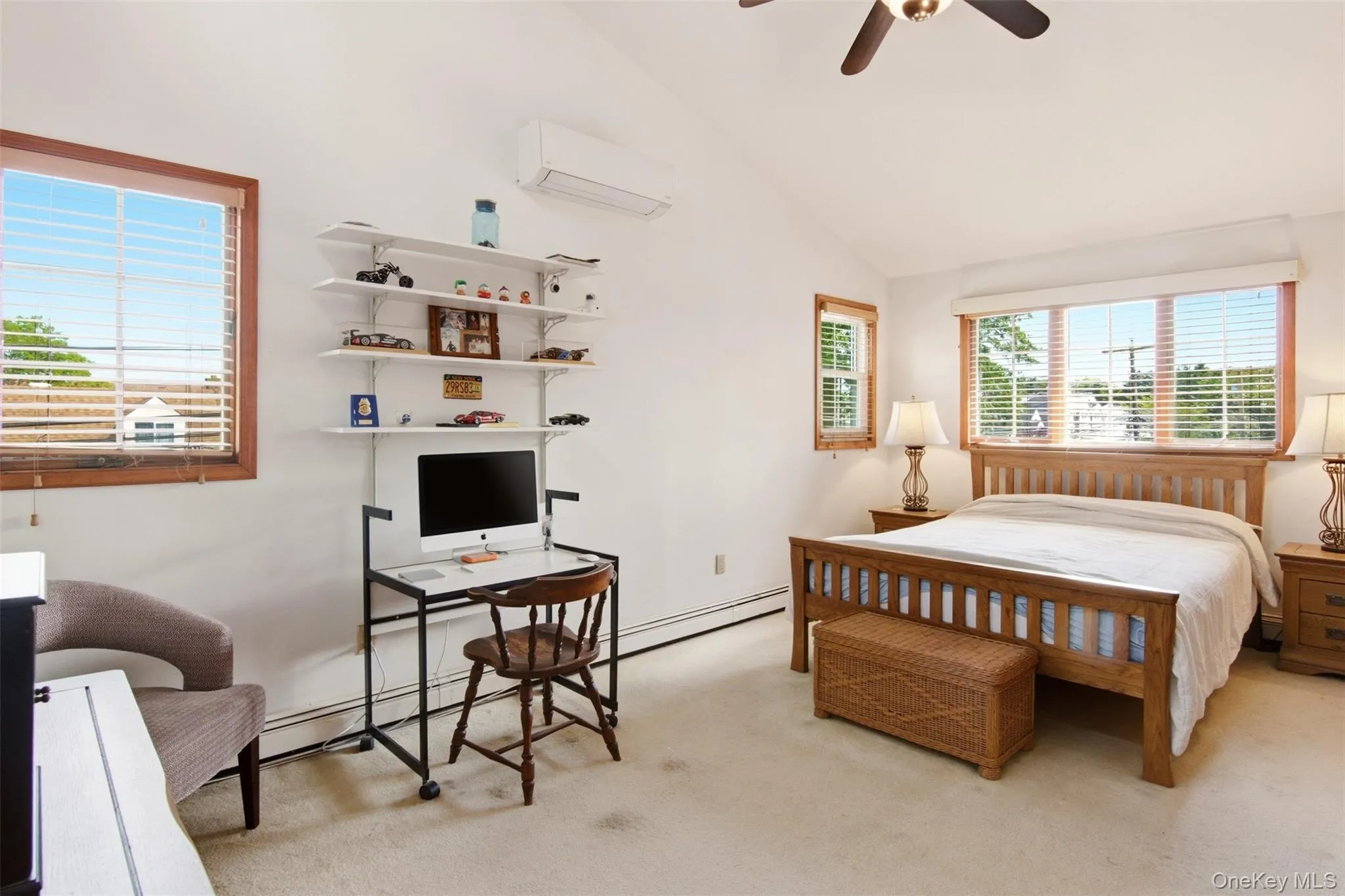 Bright airy Master Bedroom with his and hers closet space. Split AC and heating system. Sky window on top with remote control. Bright airy Master Bedroom with his and hers closet space. Split AC and heating system. Sky window on top with remote control.