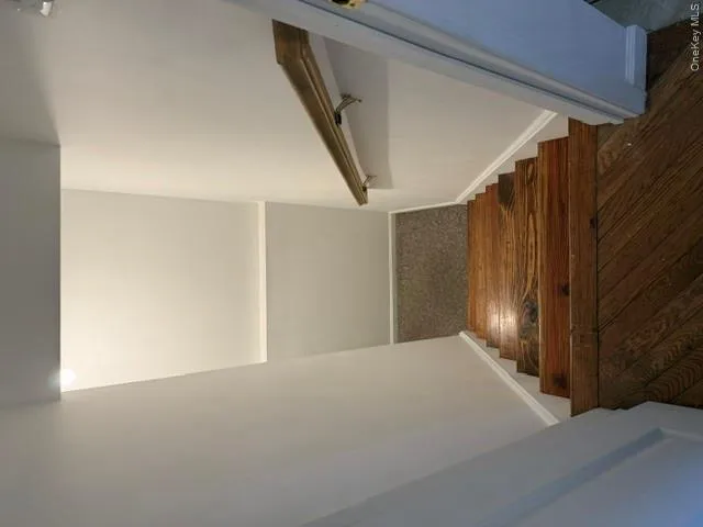Stairs to basement Stairs to basement