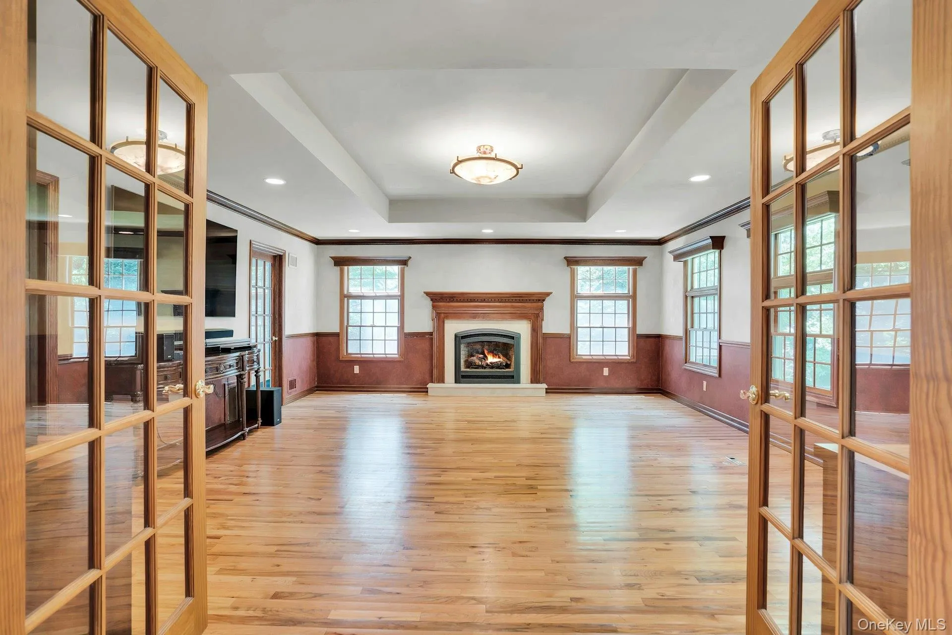 The French Doors lead to the Great Room! The French Doors lead to the Great Room!