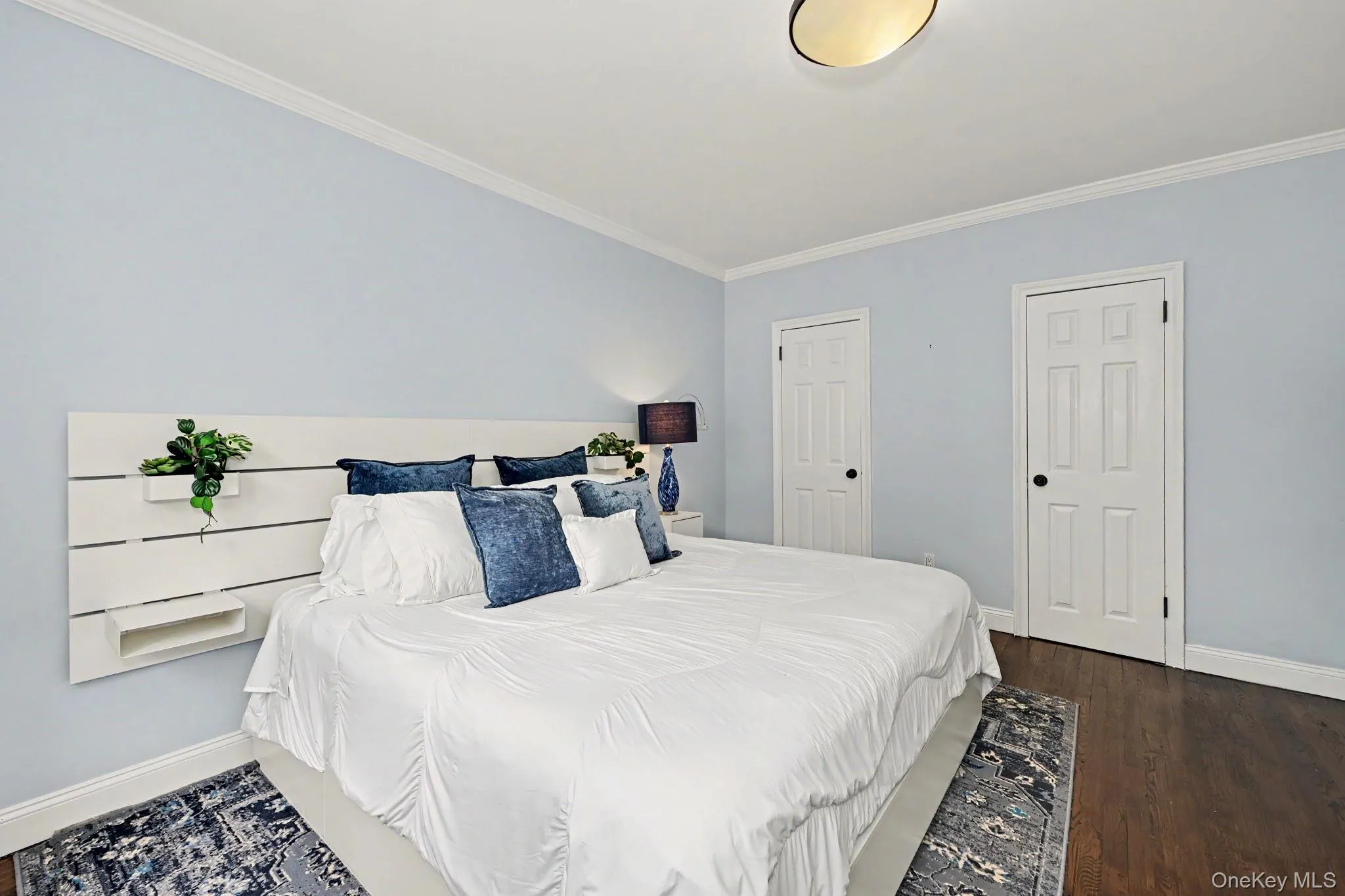 Bedroom with two closets. Bedroom with two closets.