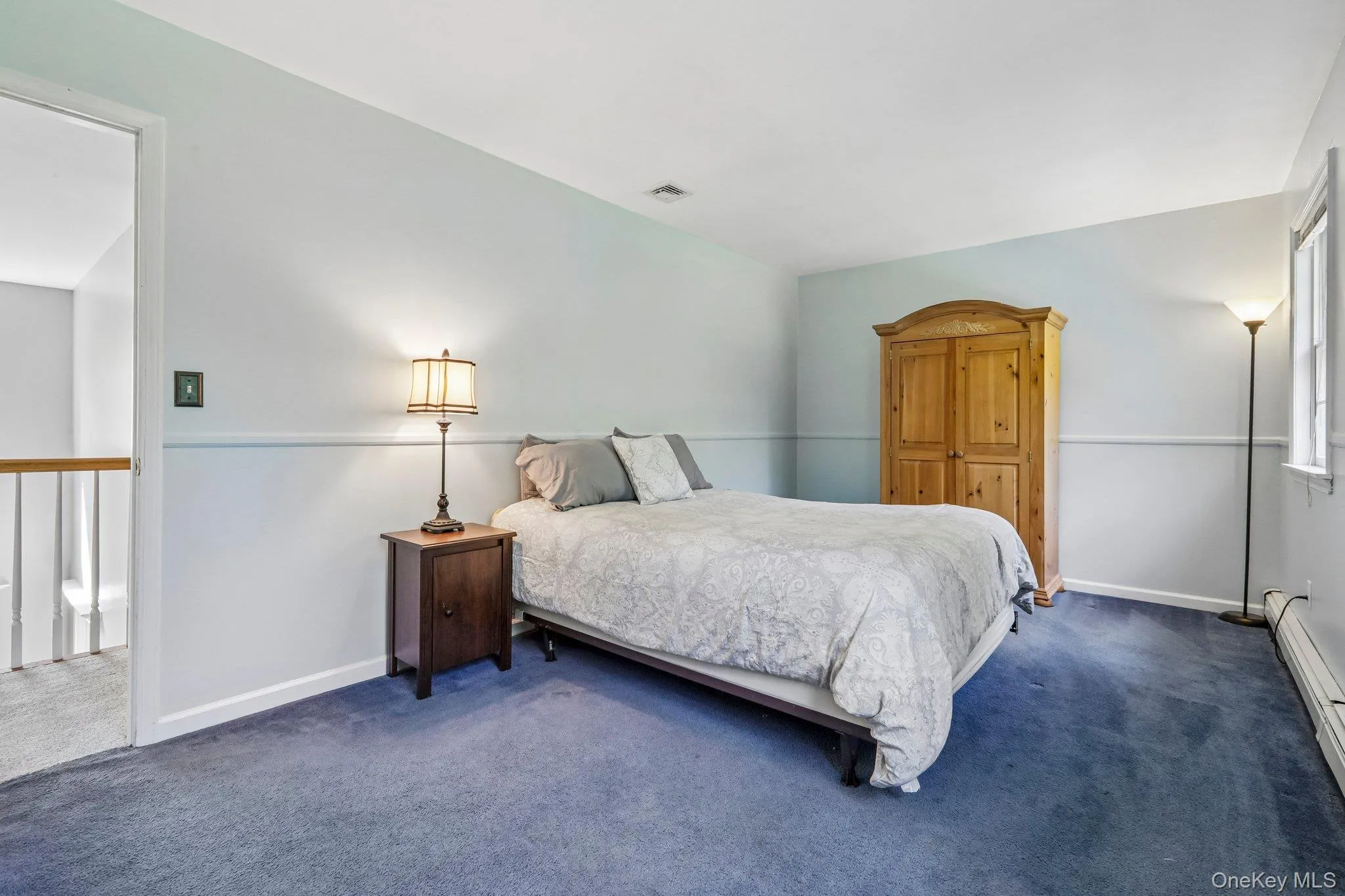 Bedroom with carpet. Bedroom with carpet.
