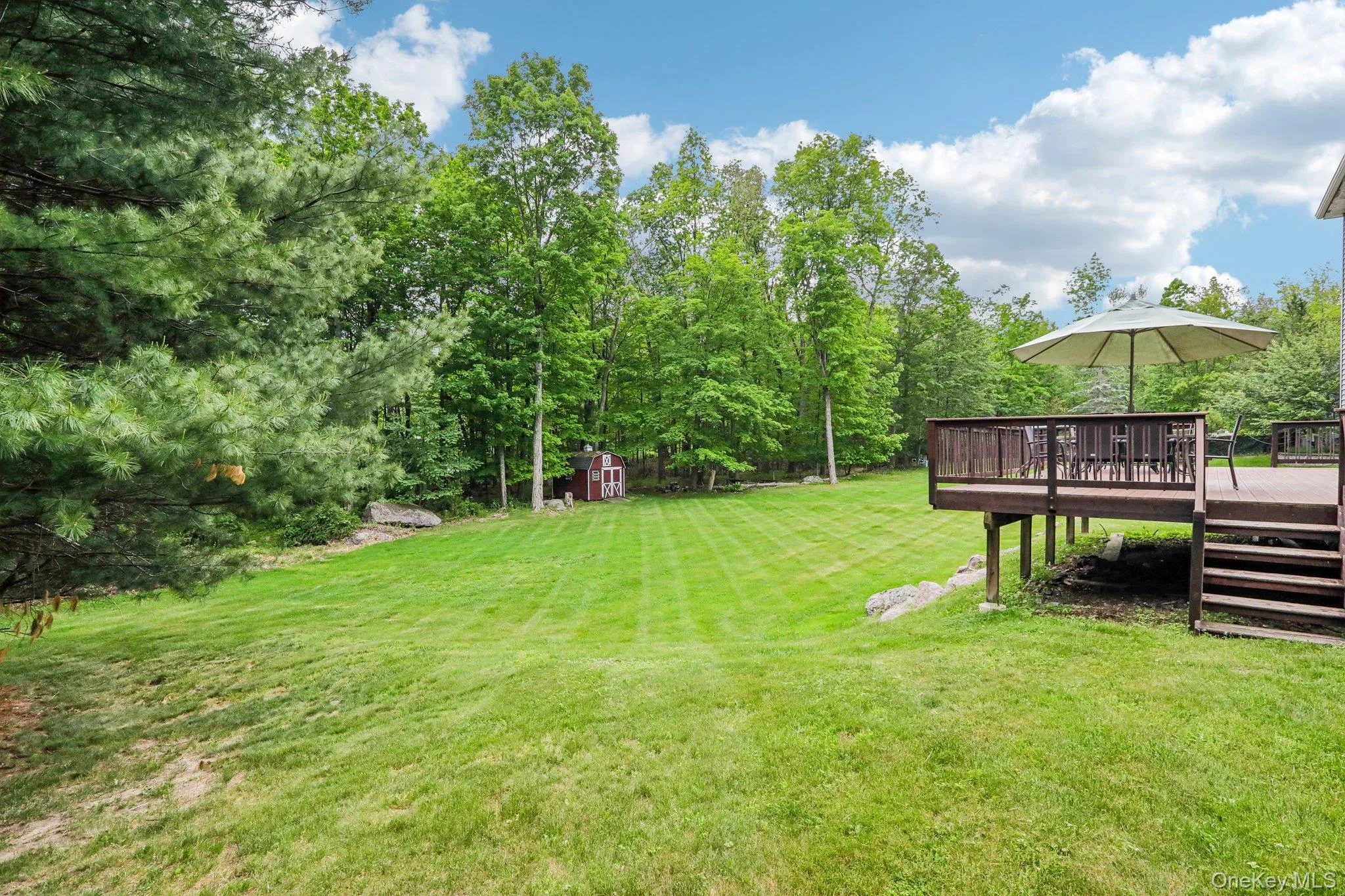 Private backyard. Private backyard.