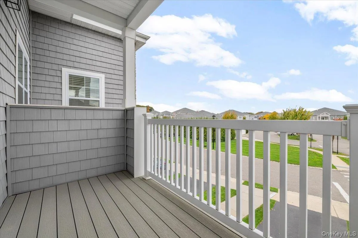 Balcony featuring a residential view Balcony featuring a residential view