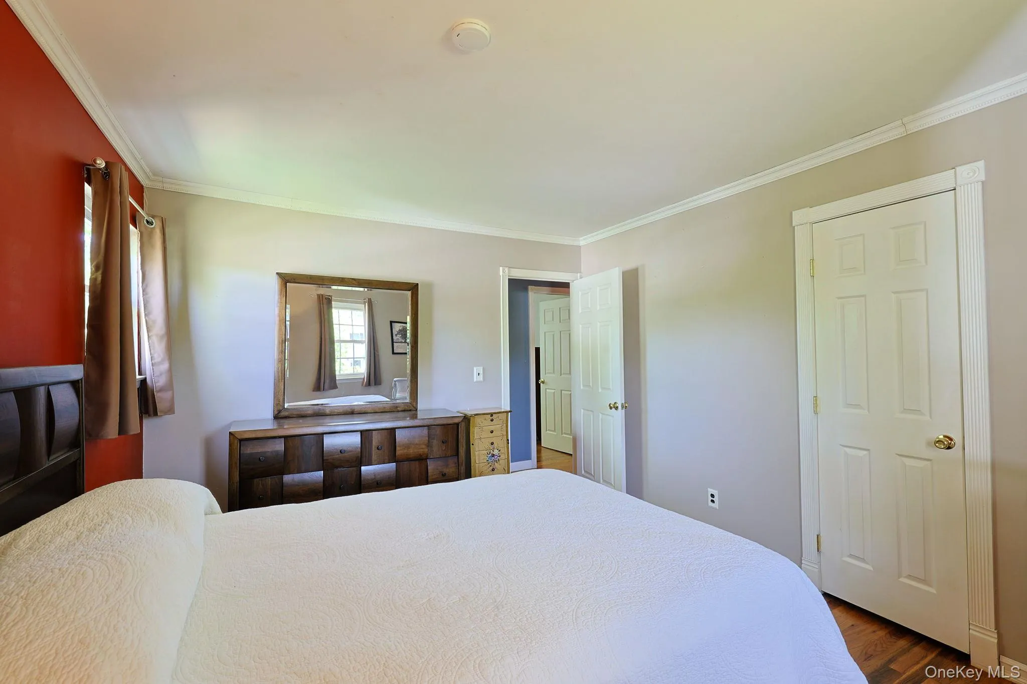 Alternate view of the bedroom. Alternate view of the bedroom.