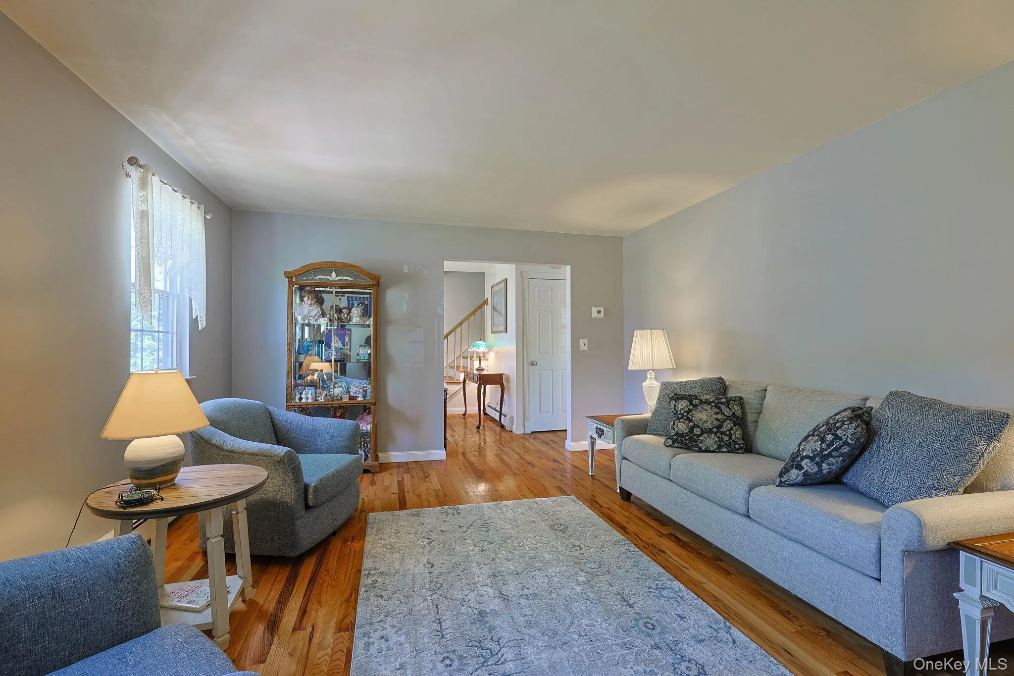 The living room has hardwood floors and is a great place to unwind at the end of a busy day. The living room has hardwood floors and is a great place to unwind at the end of a busy day.