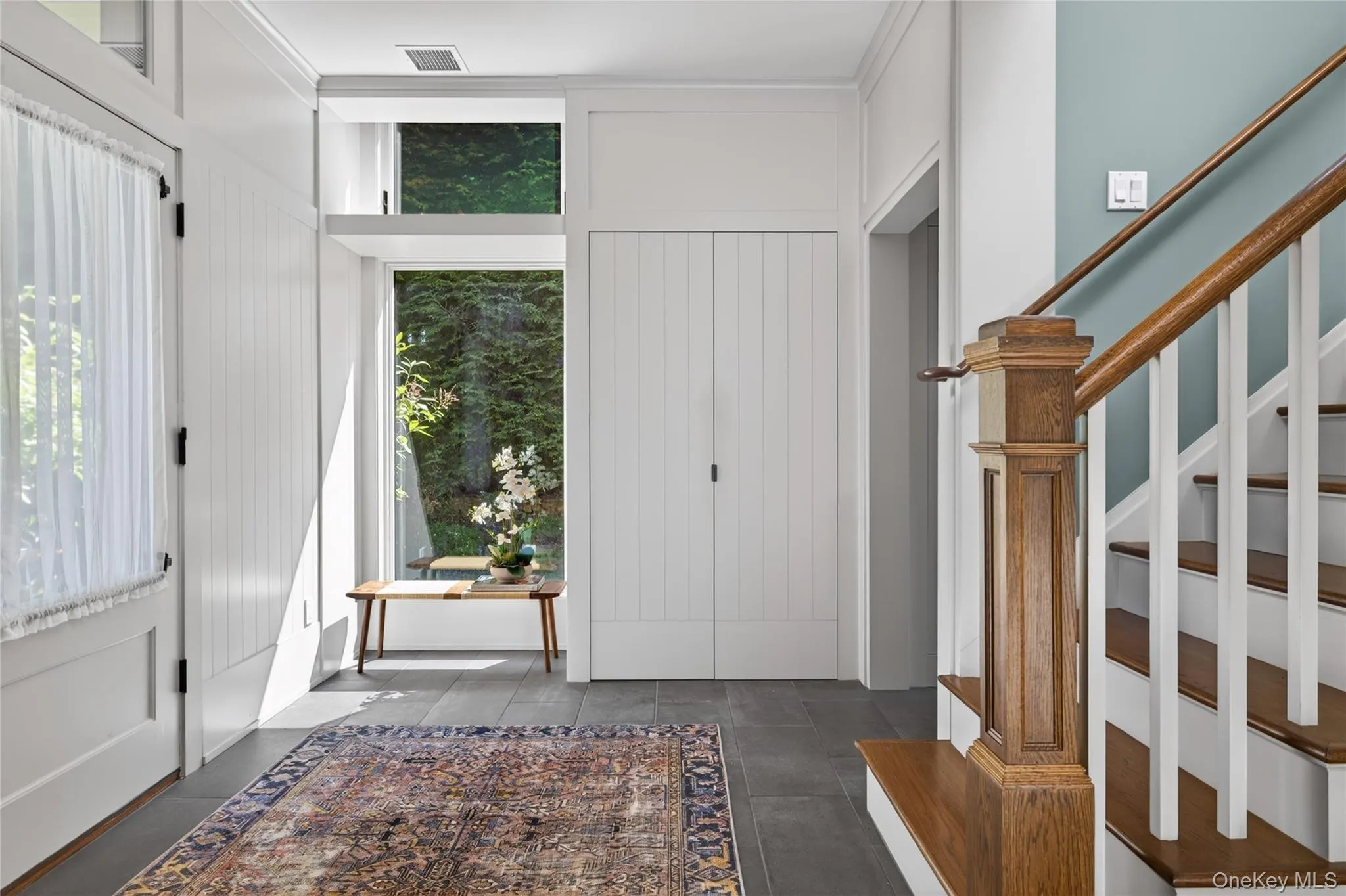 Sunny entrance foyer Sunny entrance foyer